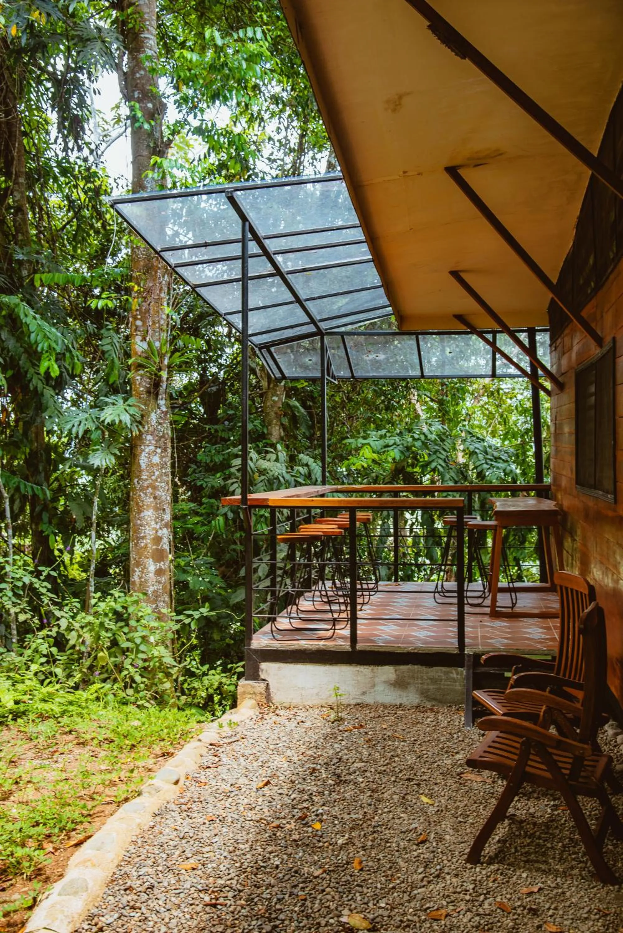 Patio in Selva Madre Eco-Sanctuary