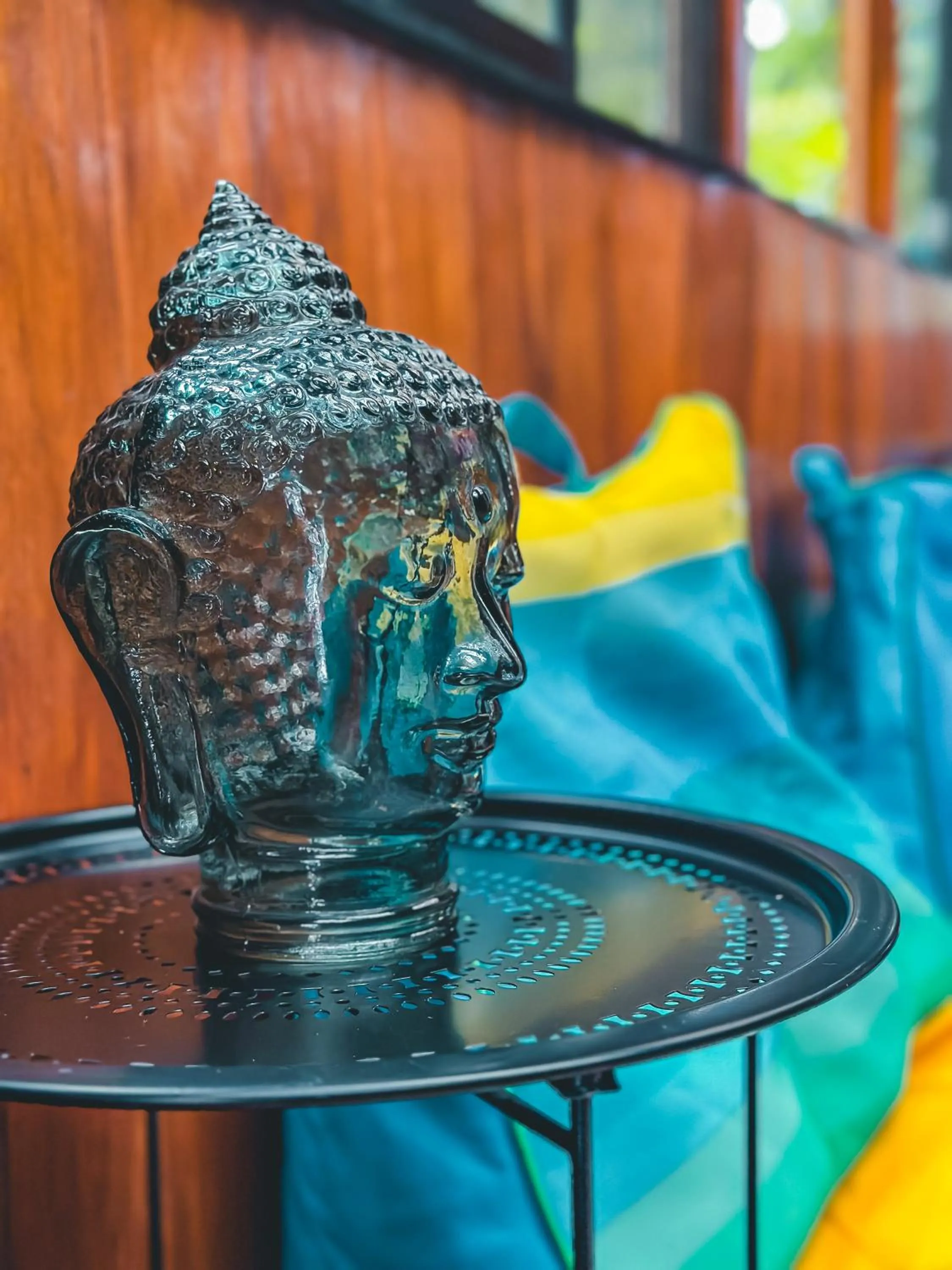 Decorative detail in Selva Madre Eco-Sanctuary