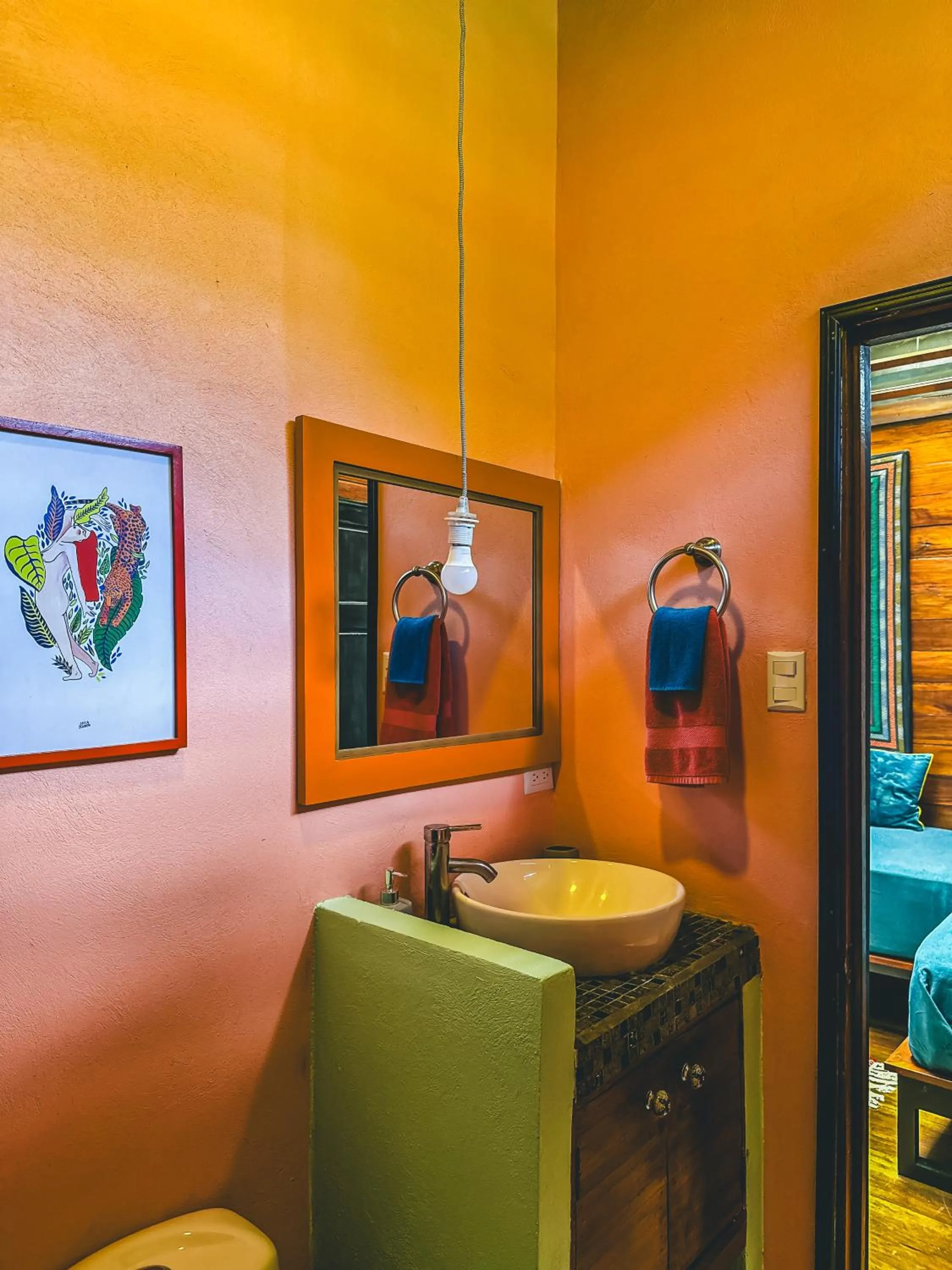 Bathroom in Selva Madre Eco-Sanctuary