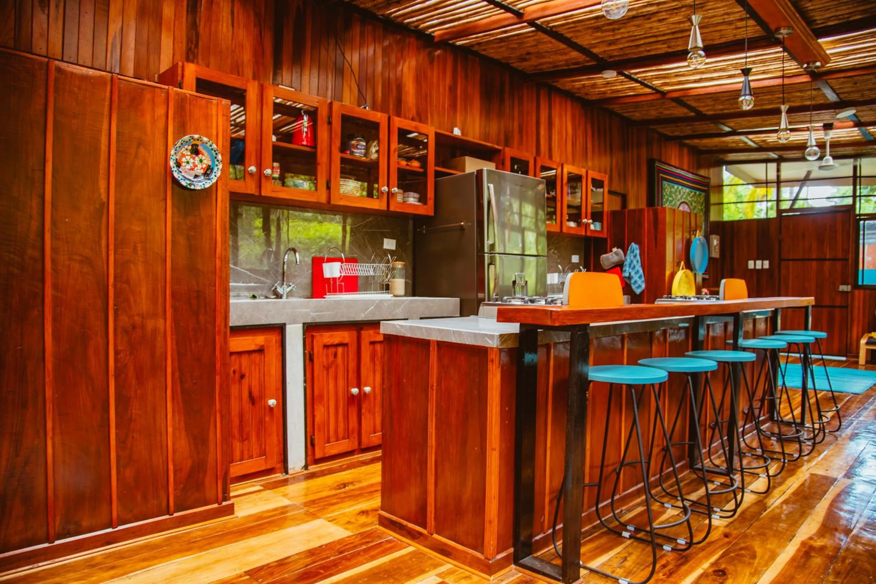 Kitchen or kitchenette in Selva Madre Eco-Sanctuary