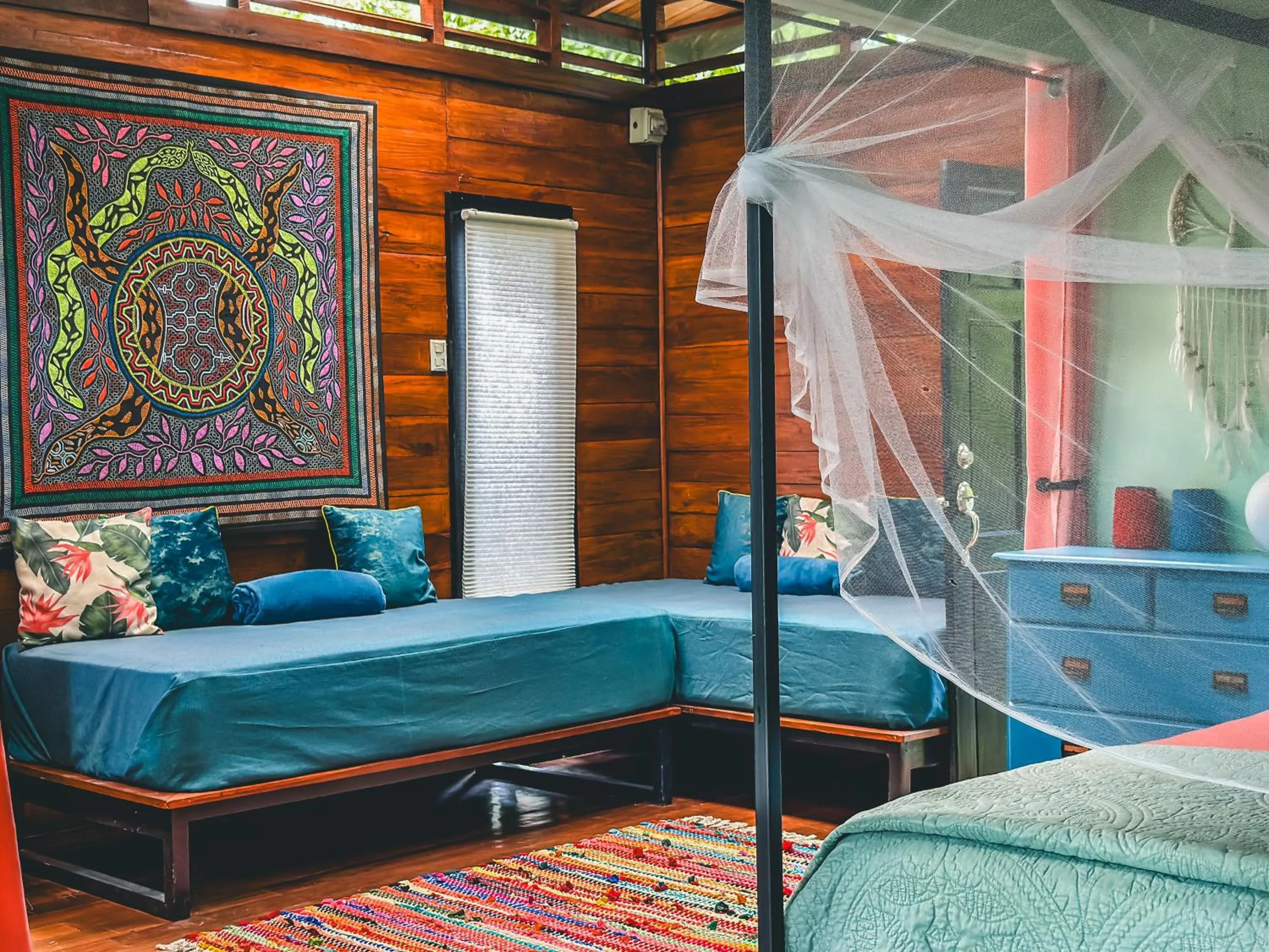 Bed in Selva Madre Eco-Sanctuary