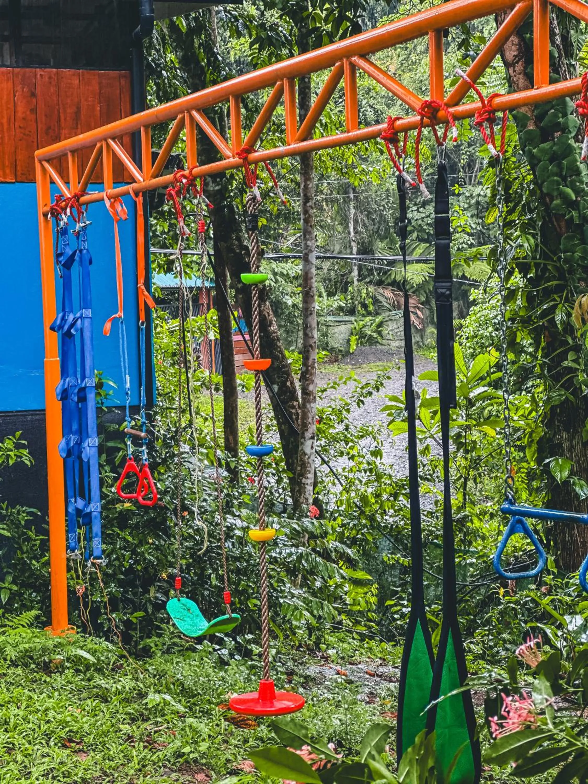 Children play ground in Selva Madre Eco-Sanctuary