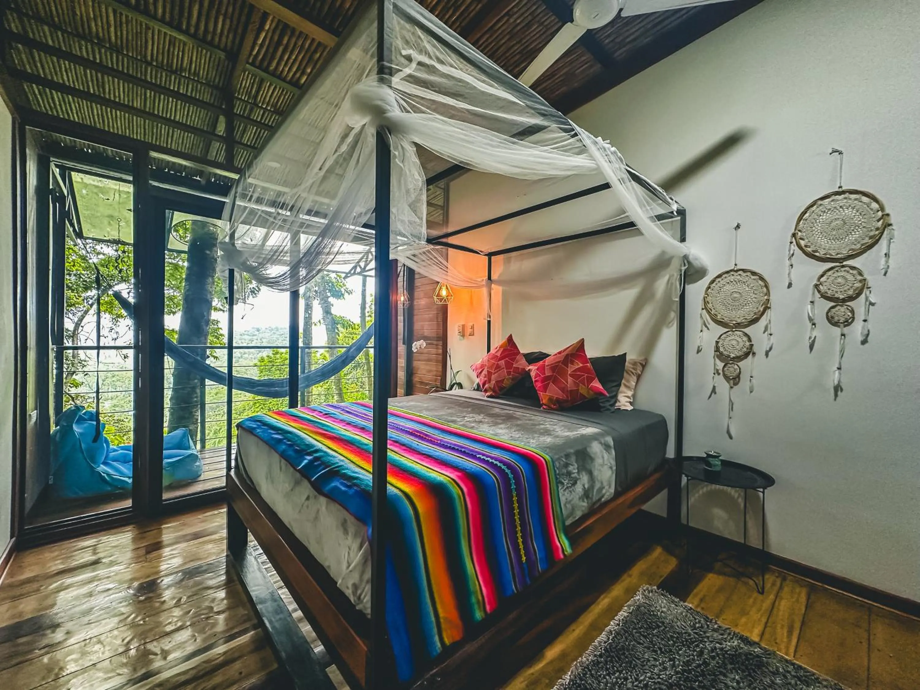 Bed in Selva Madre Eco-Sanctuary