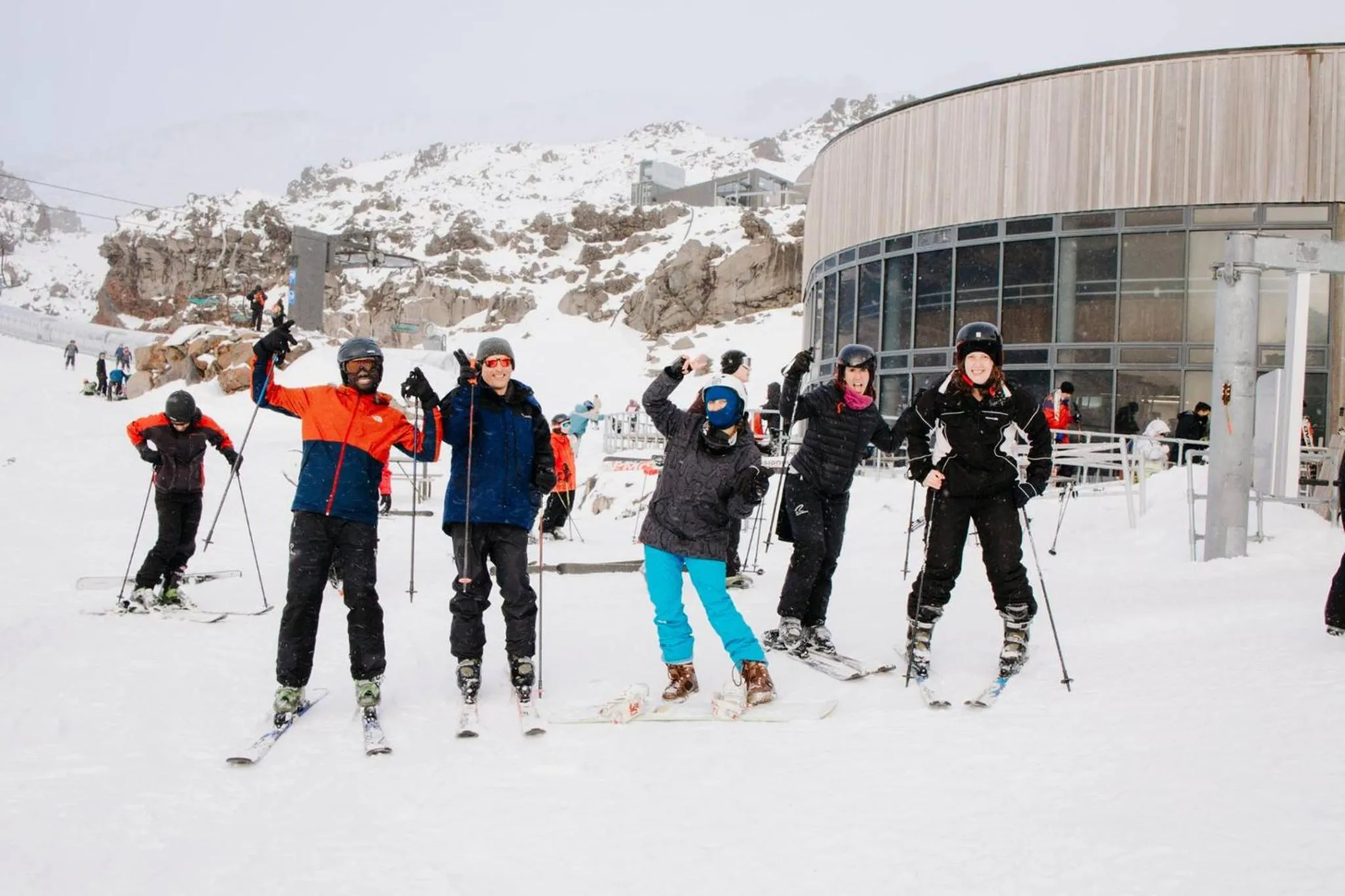 Skiing in The Crossing Lodge & Backpackers