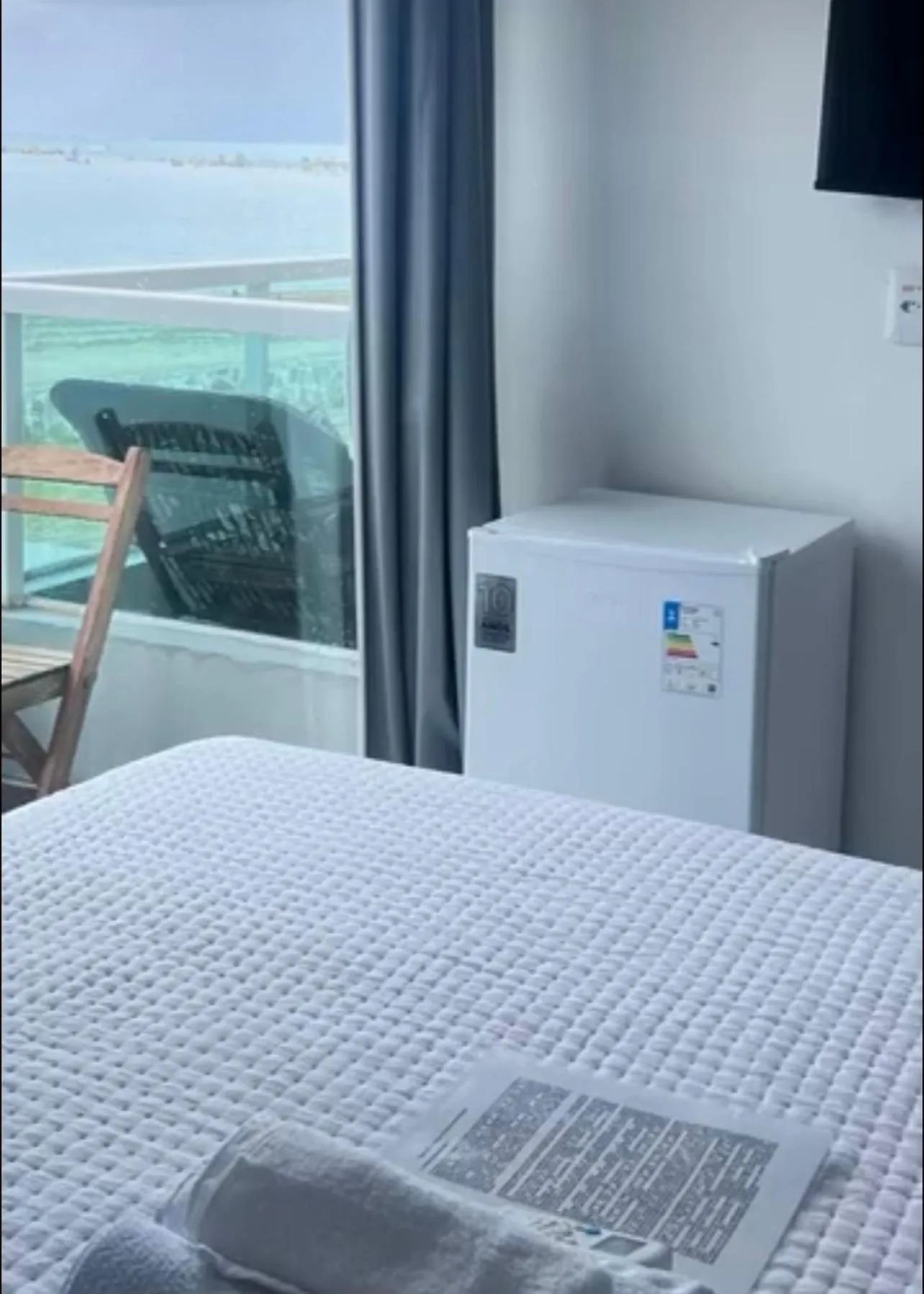 Bed in Pousada Diana Maragogi