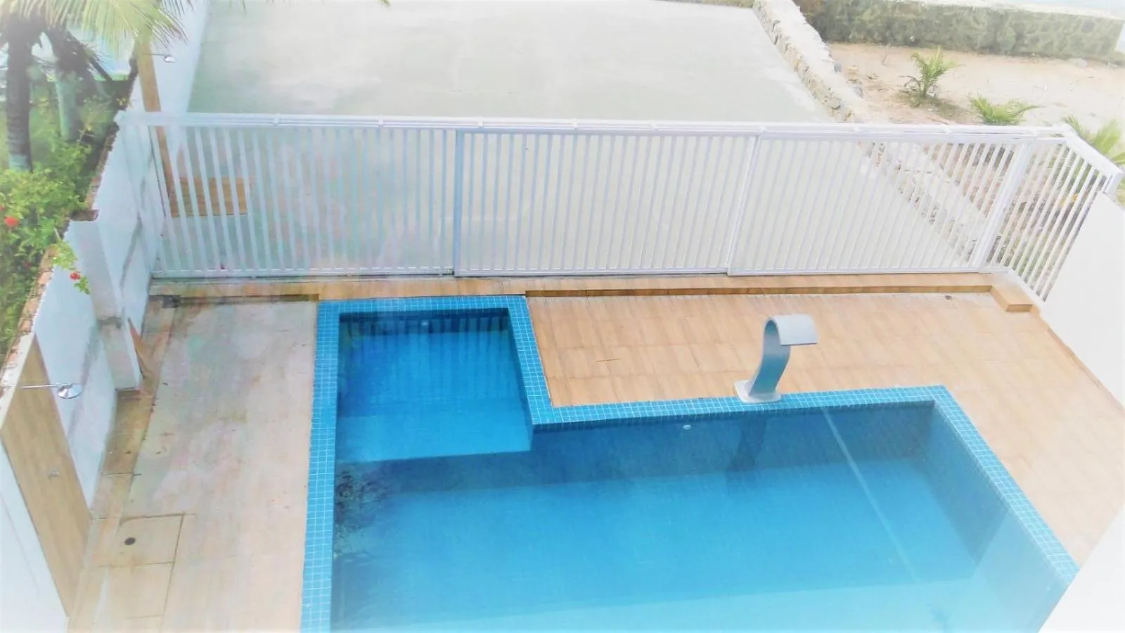 Swimming pool in Pousada Diana Maragogi