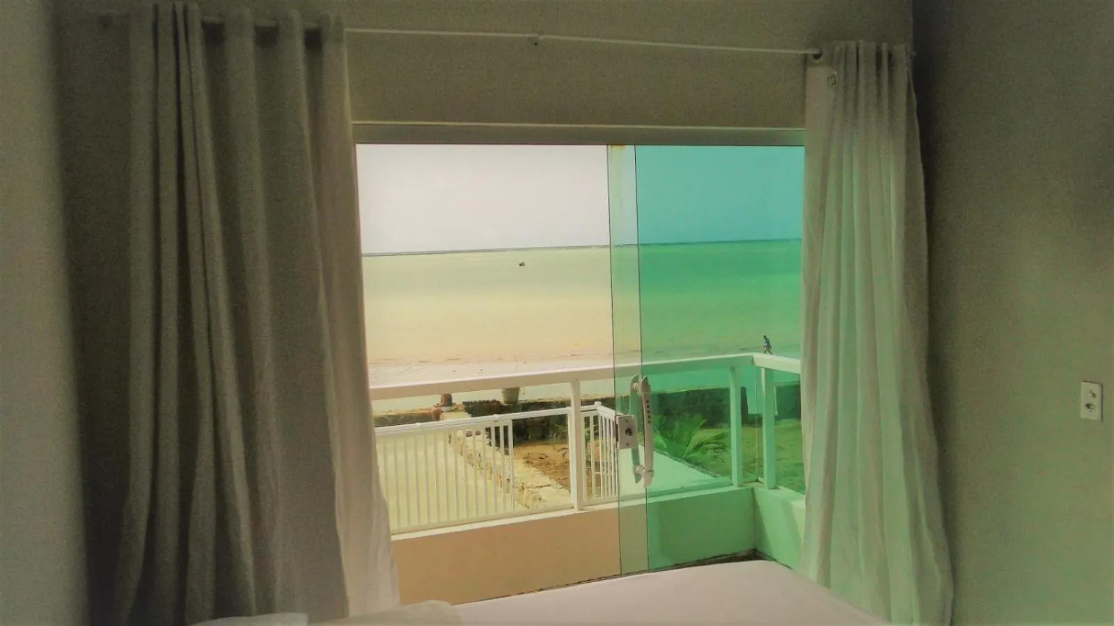 Bed in Pousada Diana Maragogi