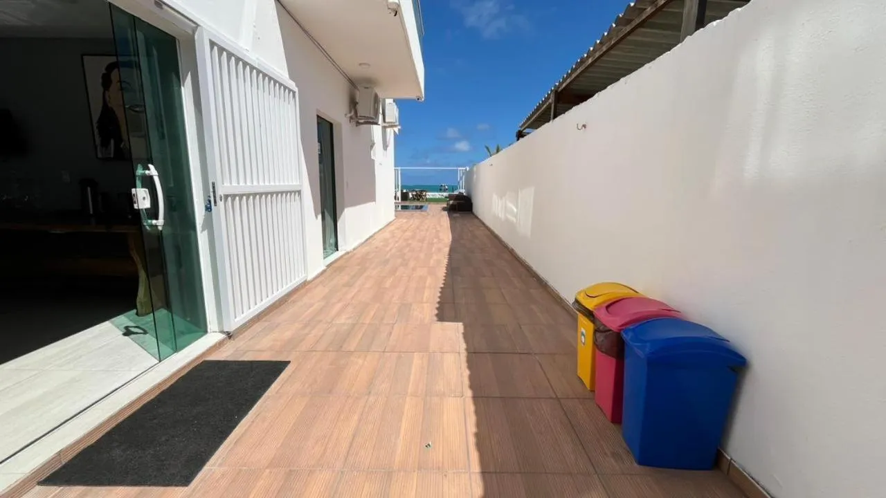 Patio in Pousada Diana Maragogi