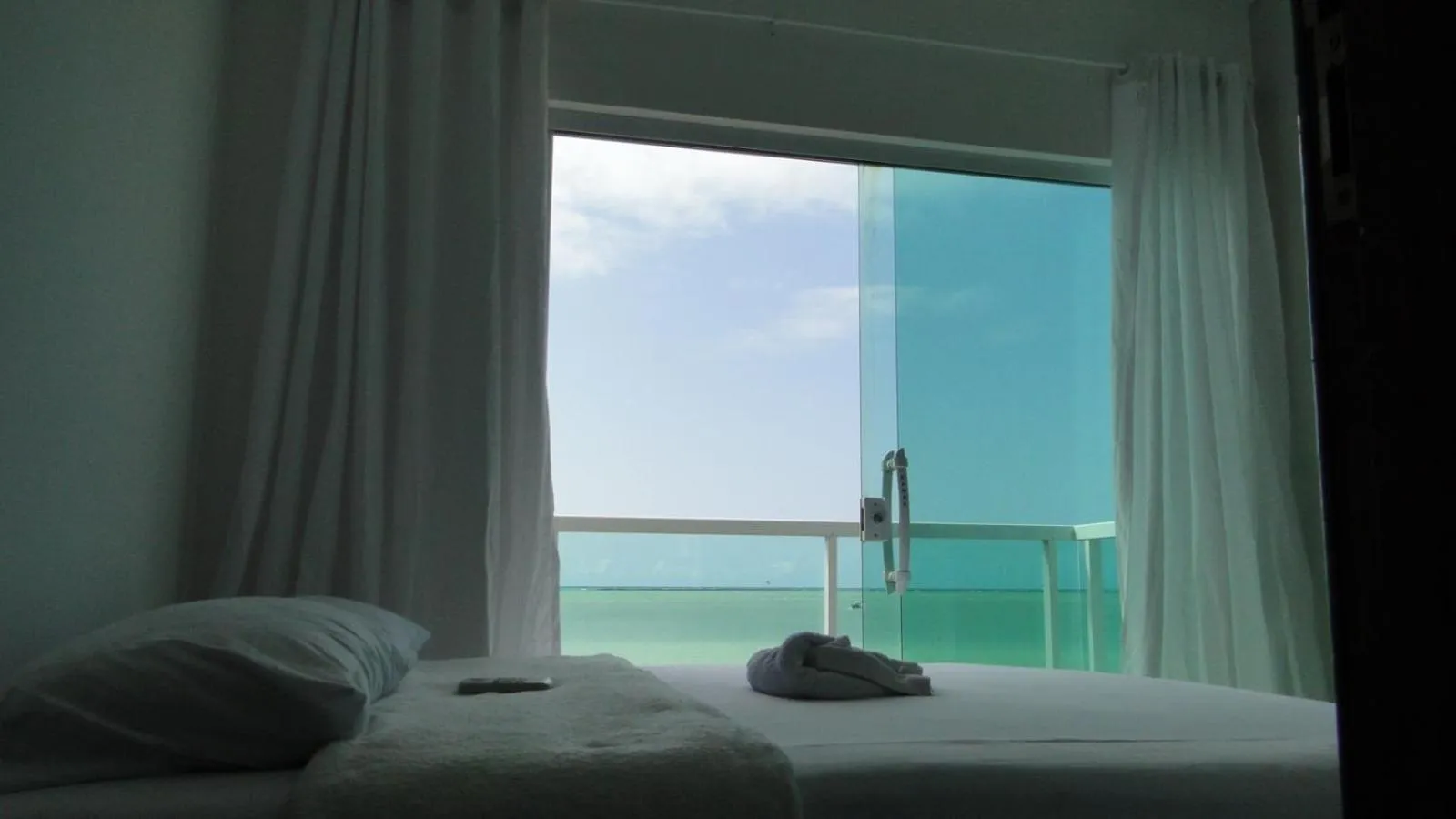 Bed in Pousada Diana Maragogi