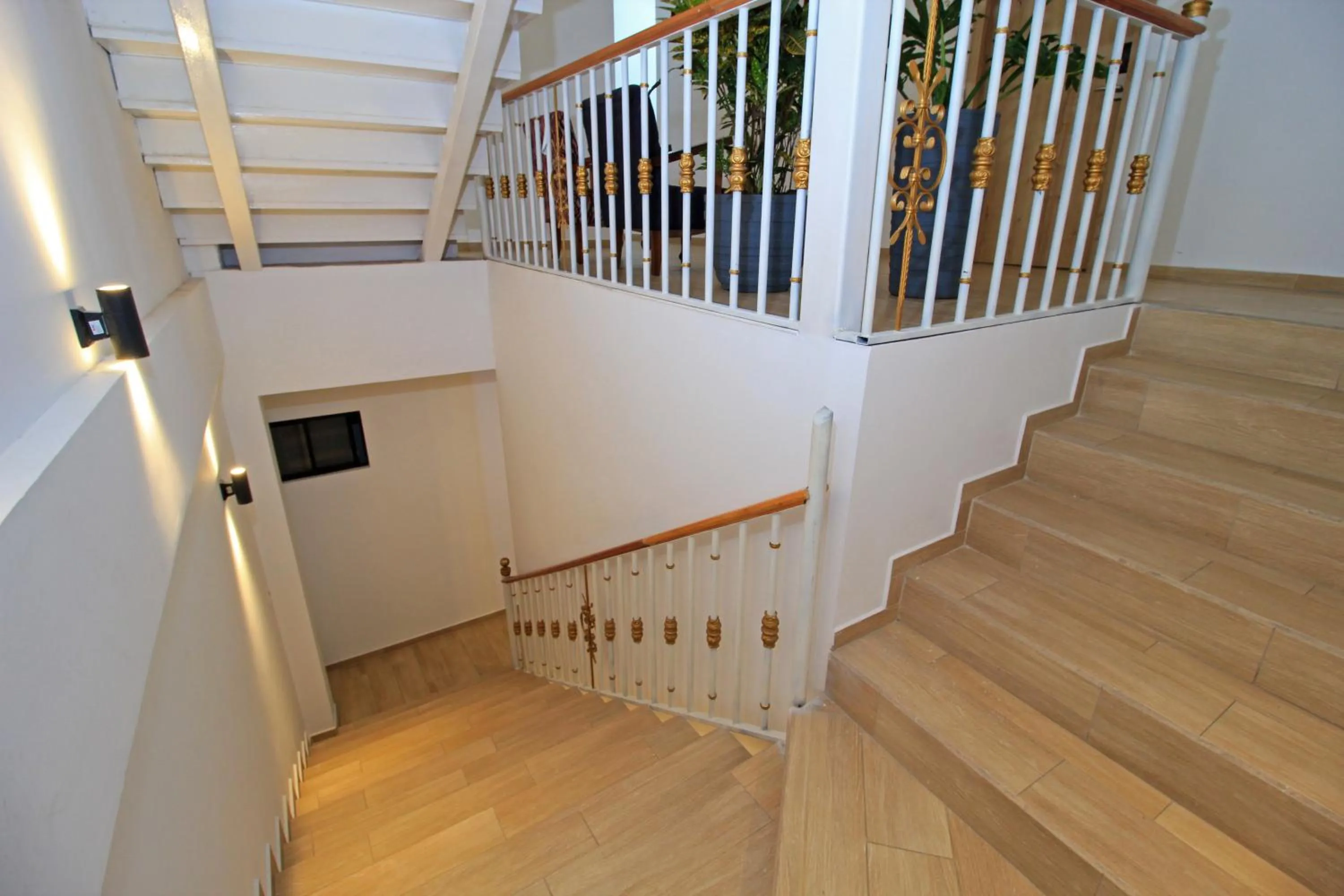 Property building in Apart Hotel Casa Blanca