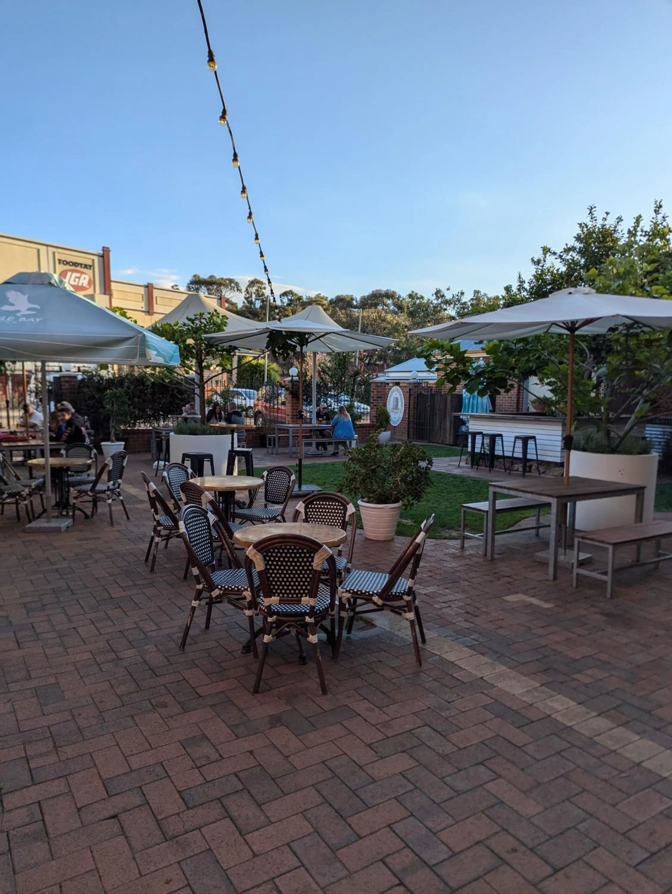 Restaurant/places to eat in Toodyay Hotel