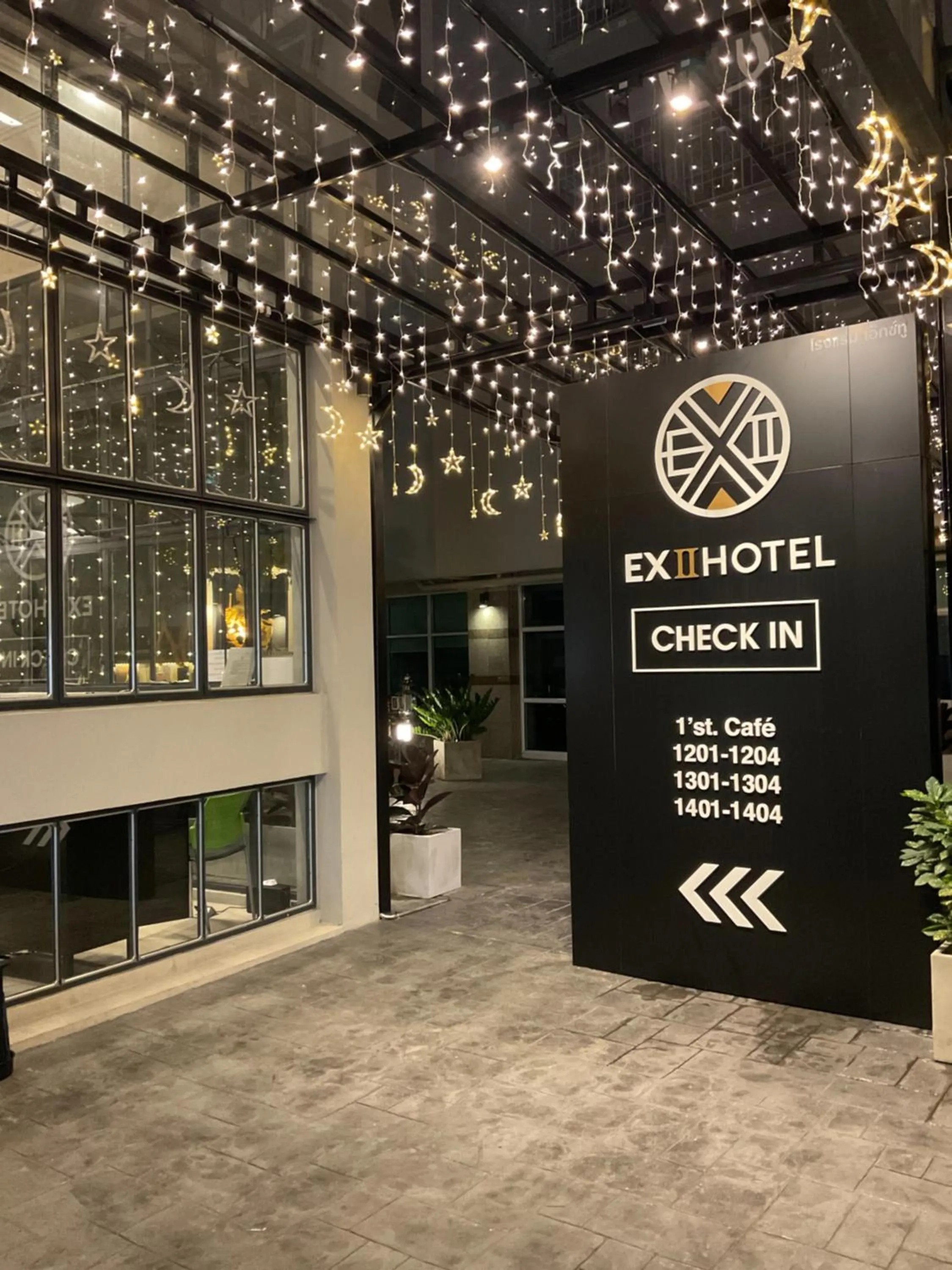 Property building in EX2 Hotel