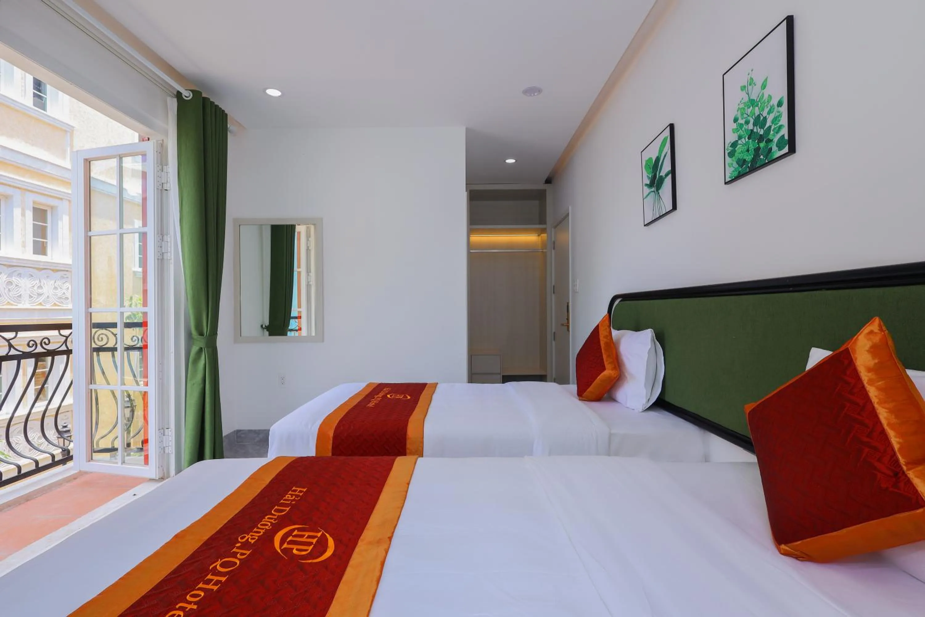 Photo of the whole room, Bed in Hai Duong PQ Hotel