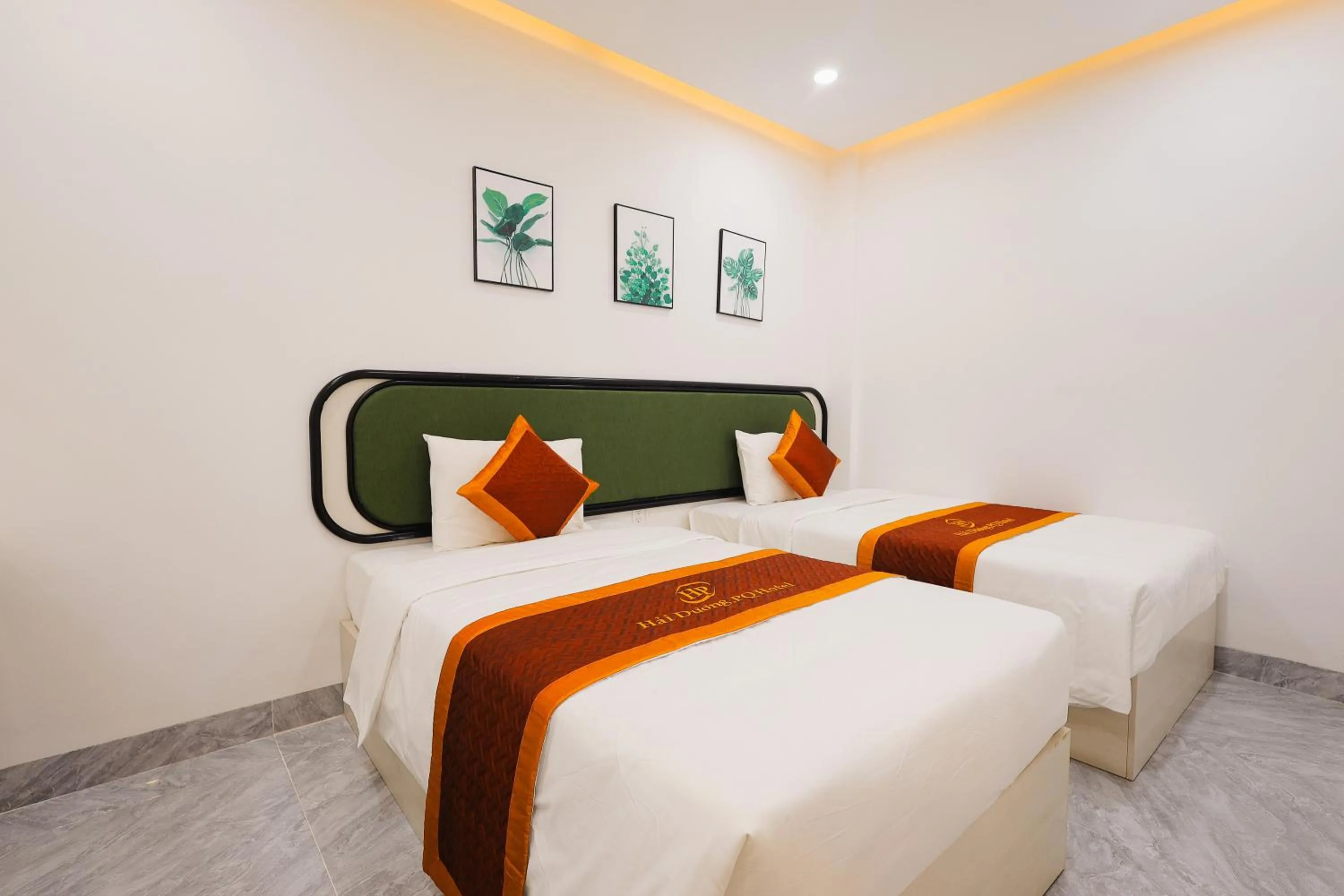 Bed in Hai Duong PQ Hotel