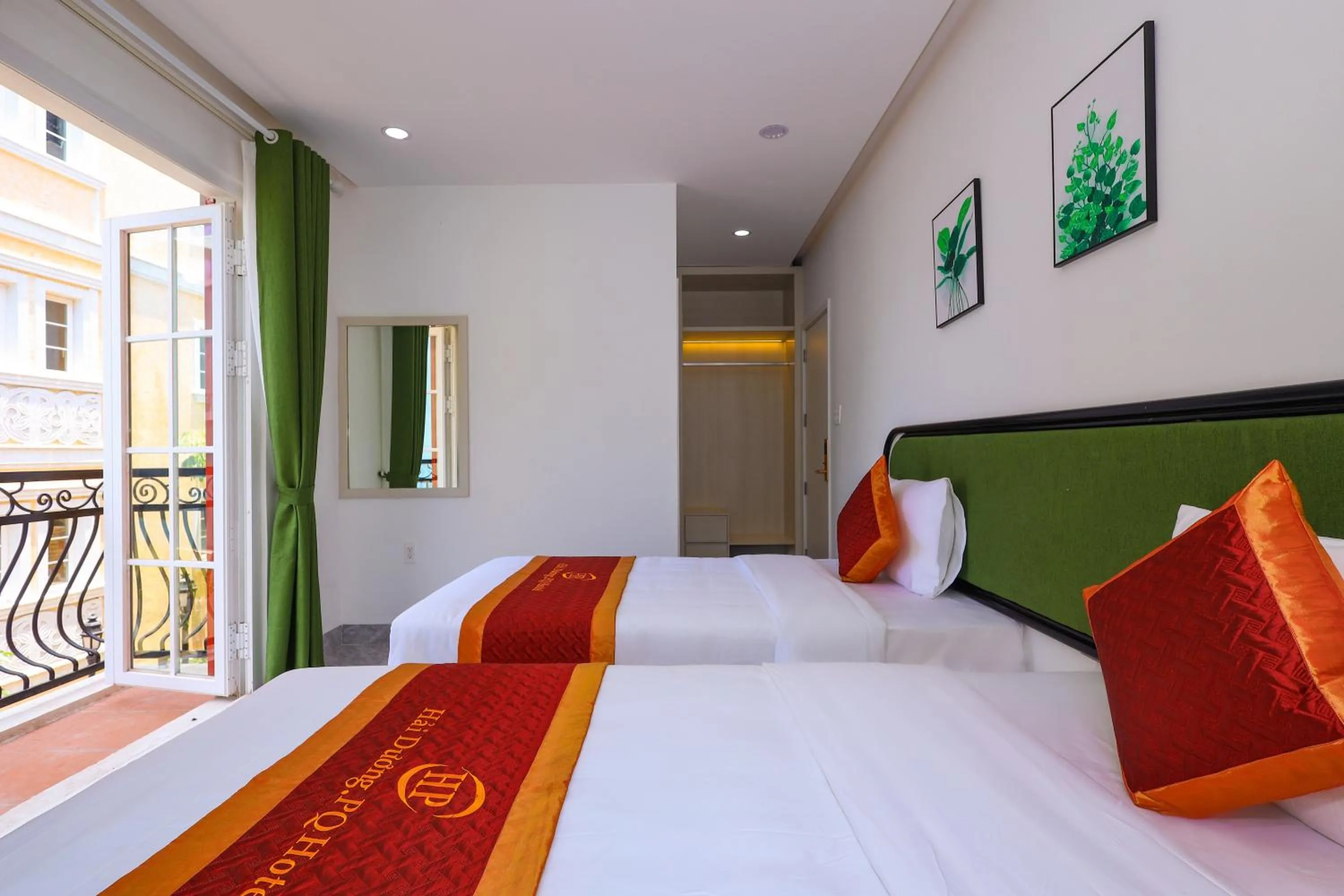 Photo of the whole room, Bed in Hai Duong PQ Hotel