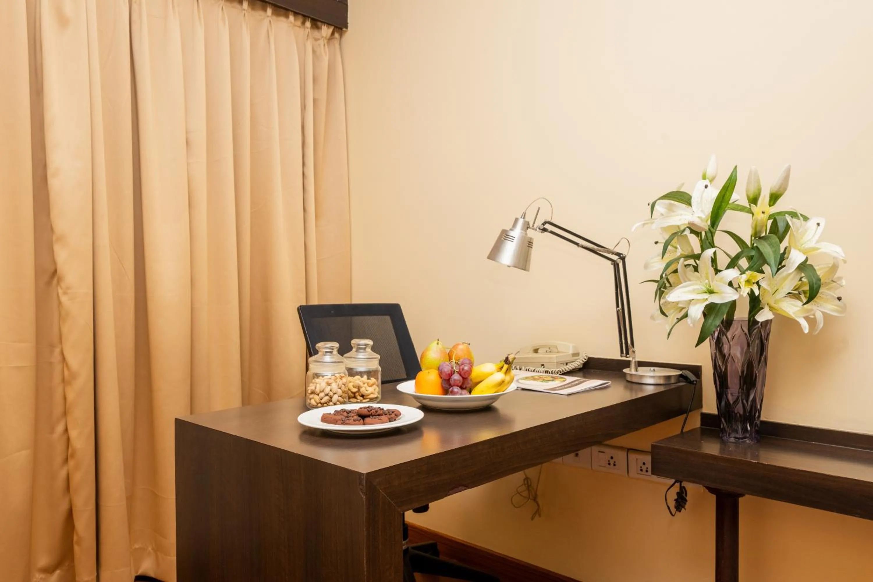 Seating area in THE WOODROSE