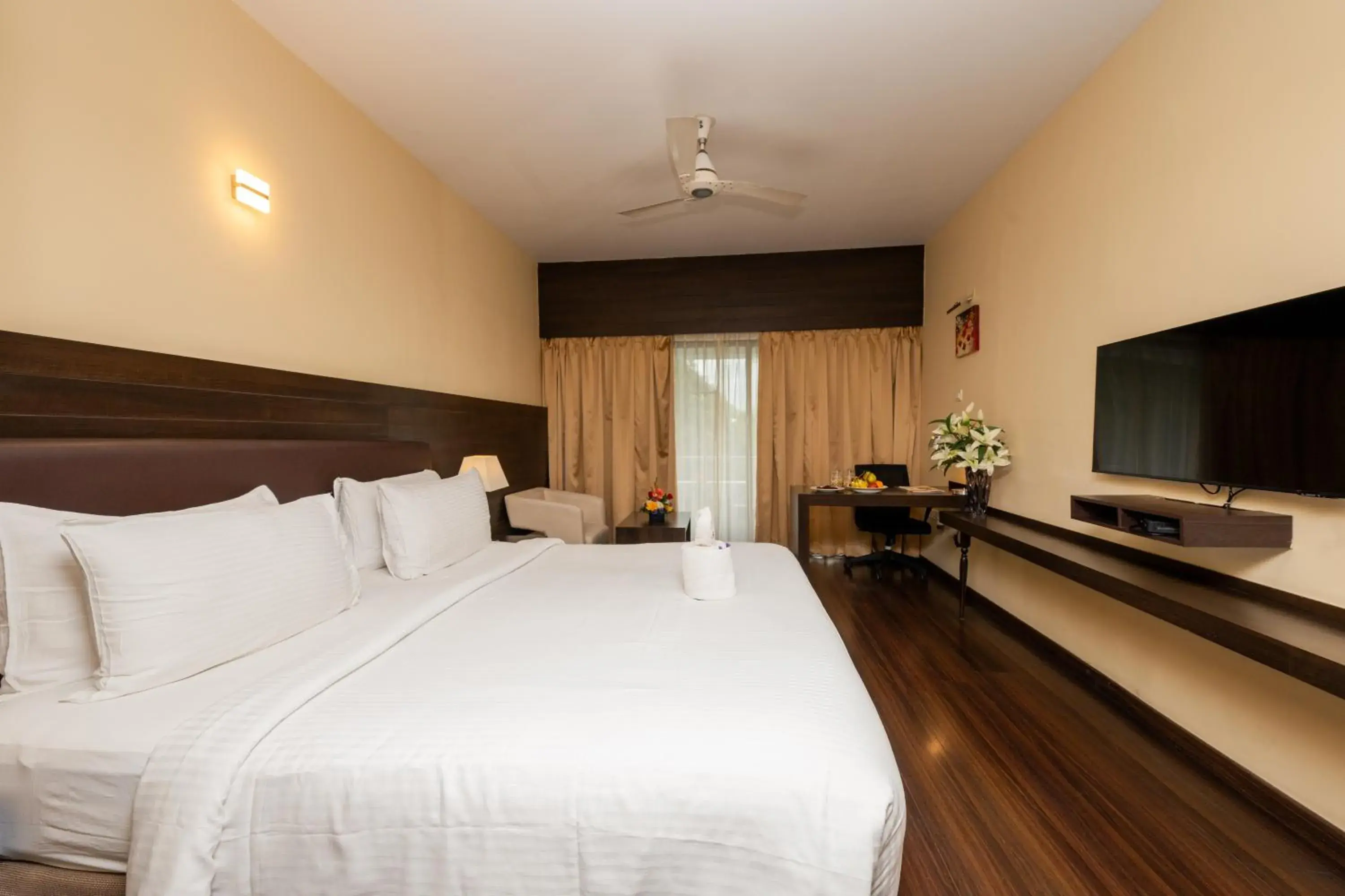 Bed in THE WOODROSE Bed in THE WOODROSE