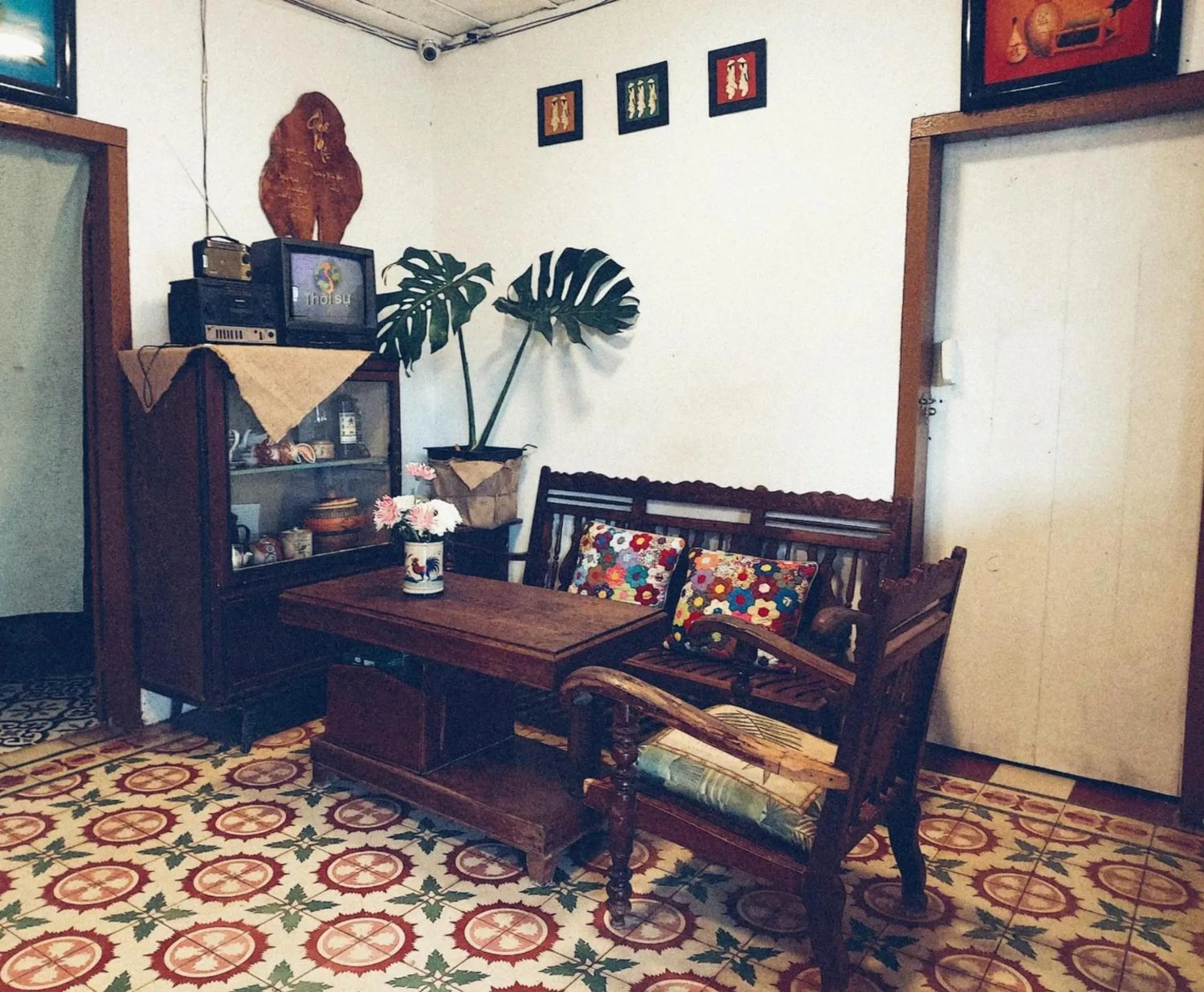 Communal lounge/ TV room in Soul PnB Homestay