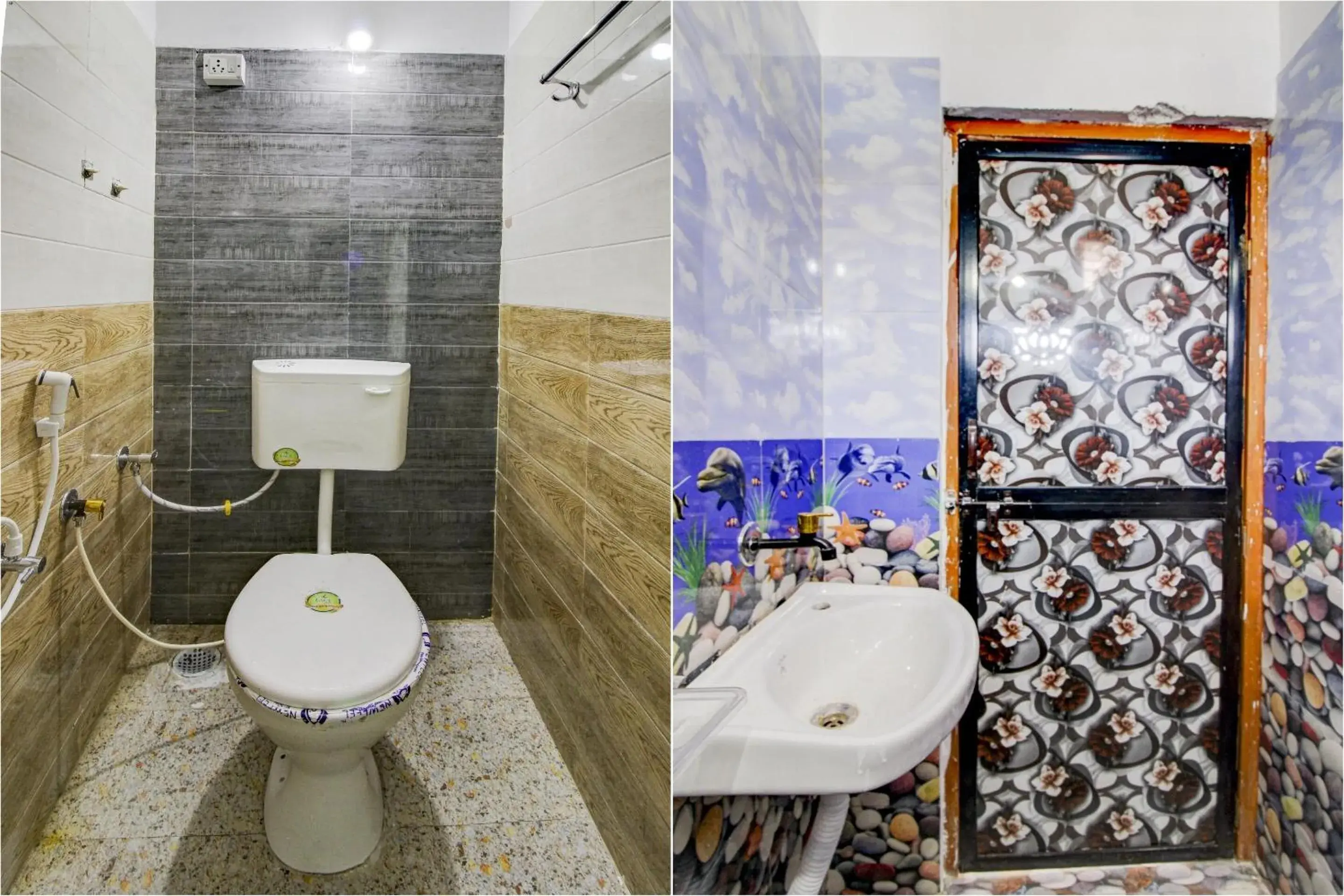 Bathroom in Hotel O Kings Bathroom in Hotel O Kings