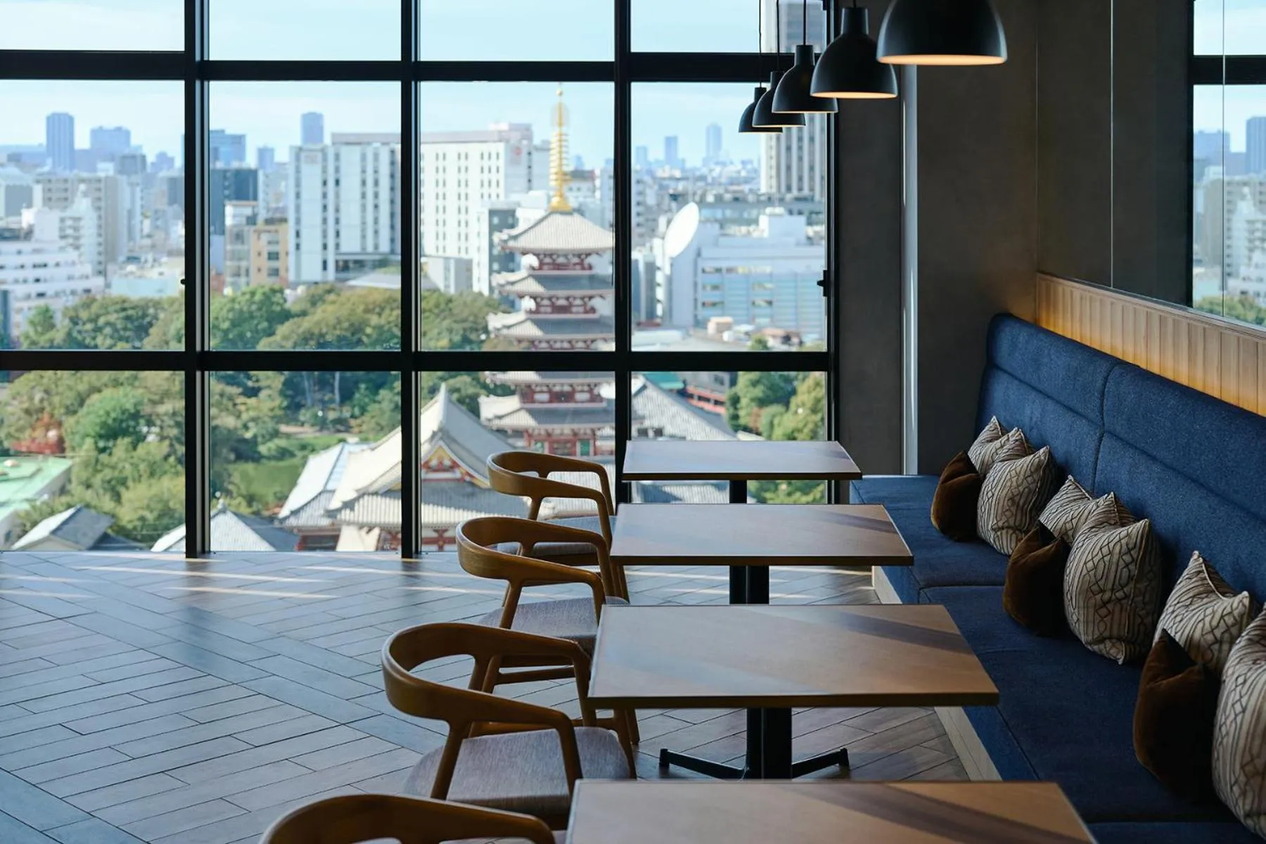 Lounge or bar in OMO3 Asakusa by Hoshino Resorts