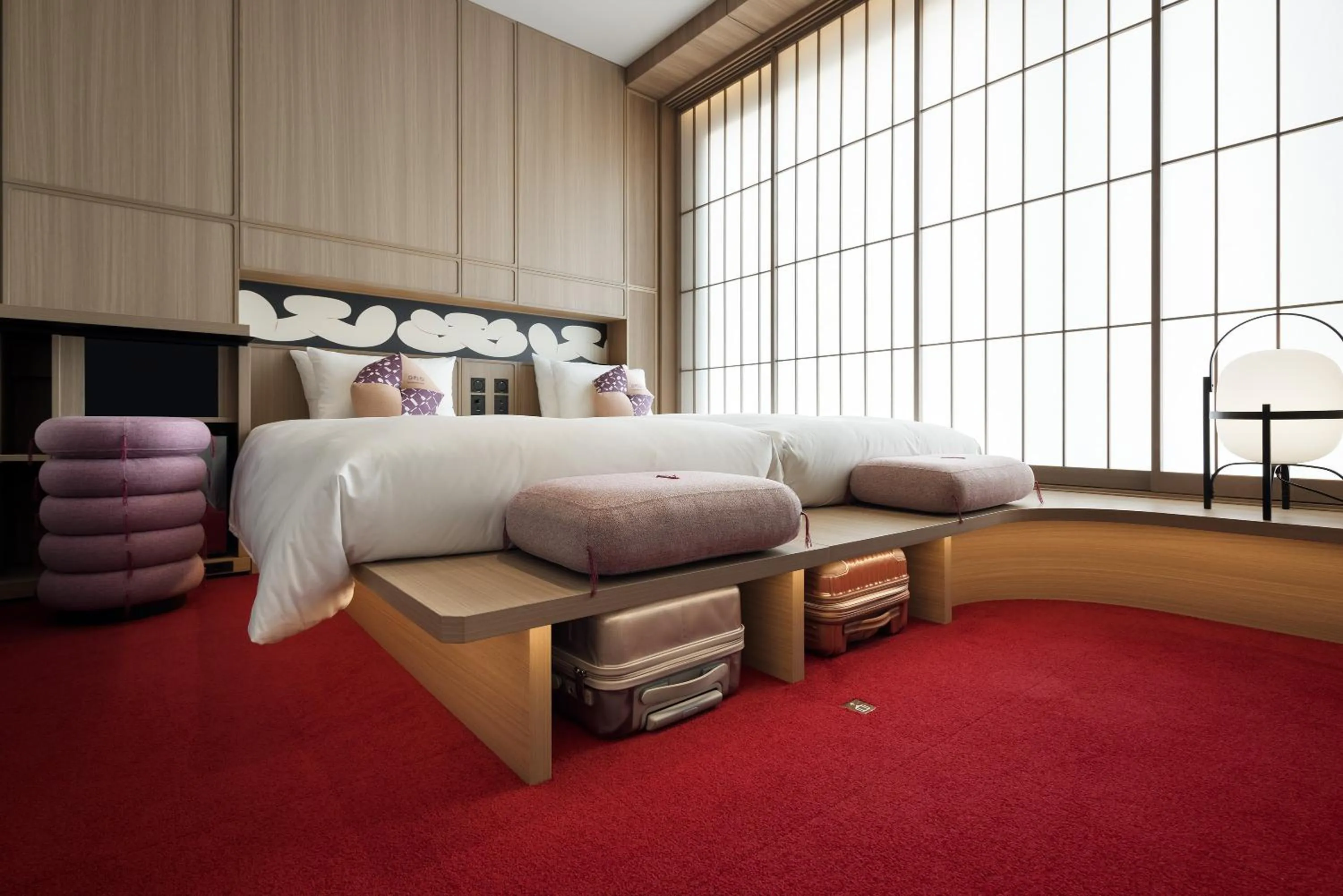 Photo of the whole room, Bed in OMO3 Asakusa by Hoshino Resorts