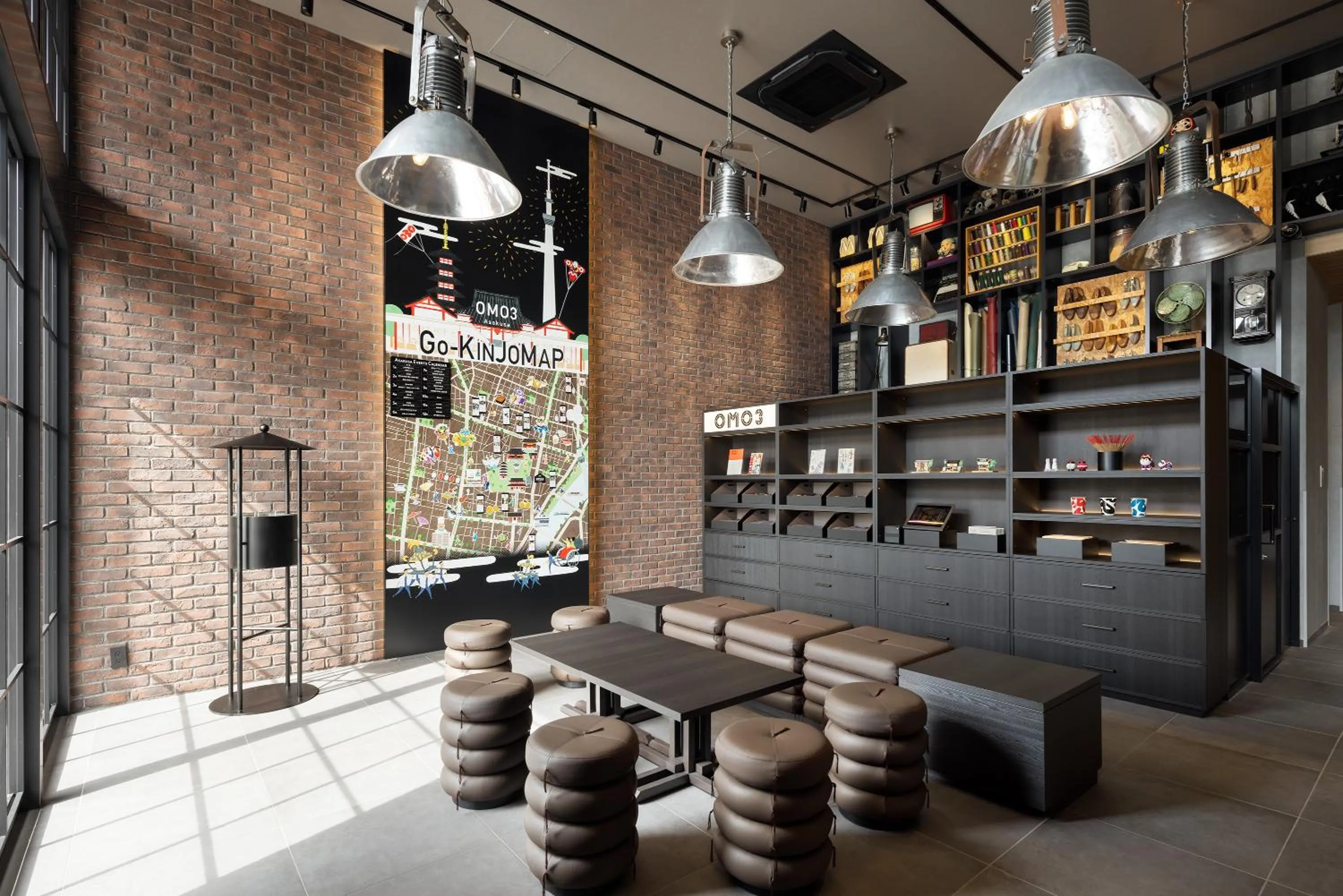 Area and facilities in OMO3 Asakusa by Hoshino Resorts