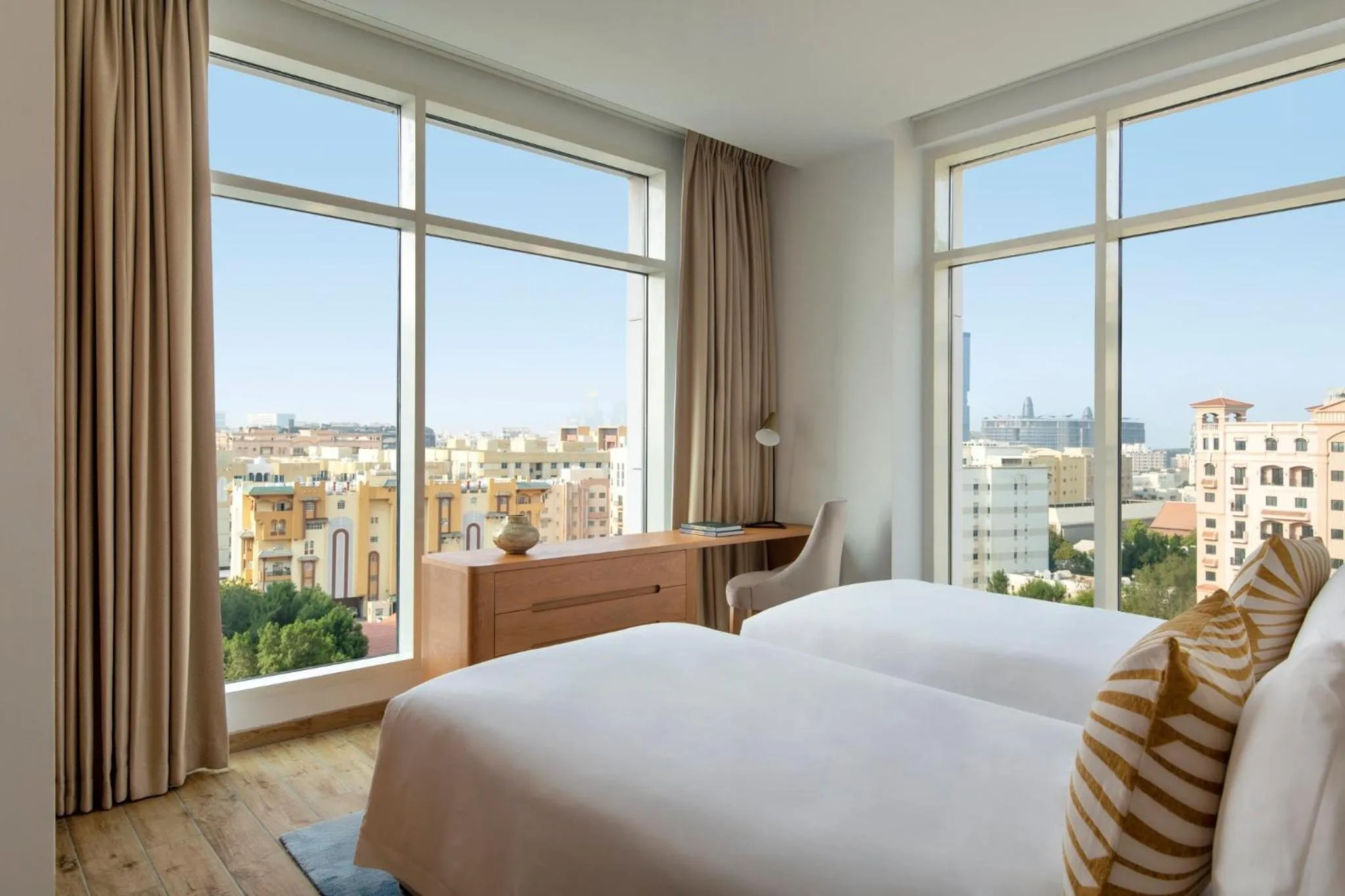 Photo of the whole room, Bed in Abesq Doha Hotel and Residences, an IHG Hotel