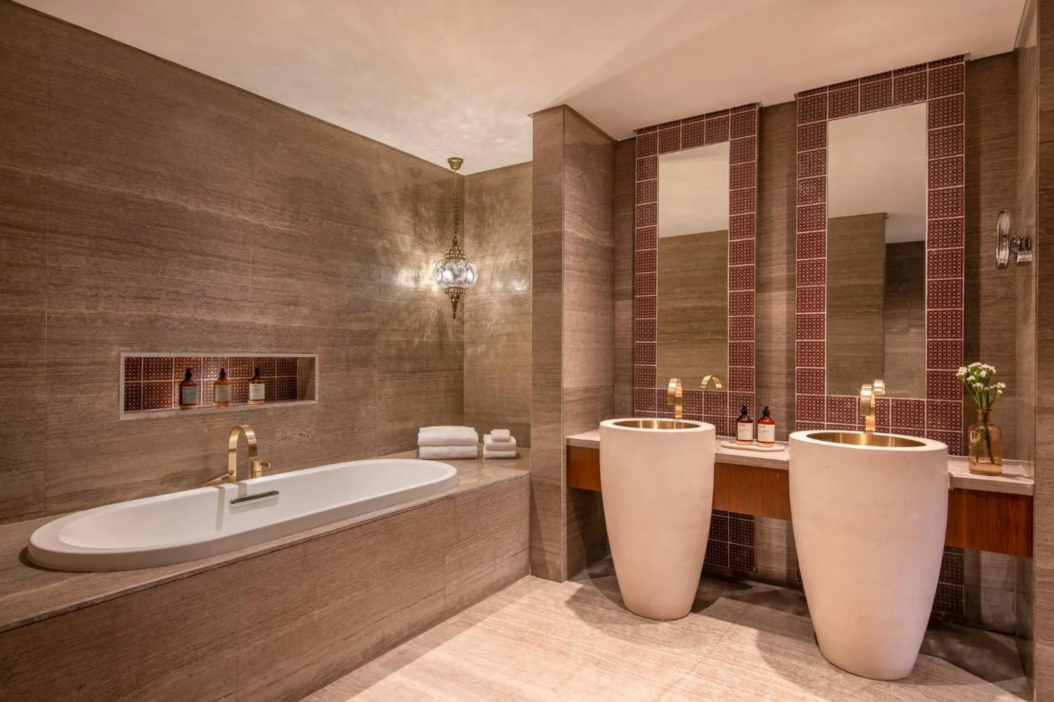 Bathroom in Abesq Doha Hotel and Residences, an IHG Hotel