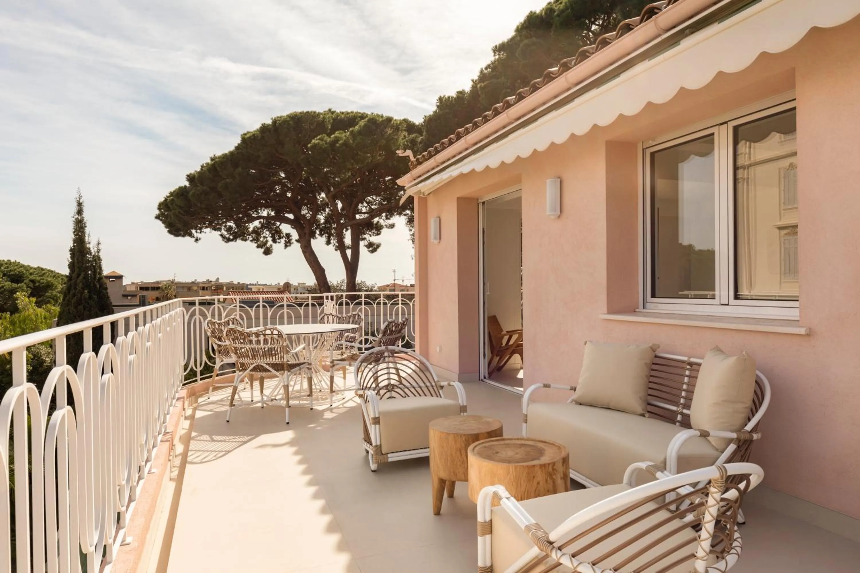 Balcony/Terrace in Maison Carla Rosa Cannes
