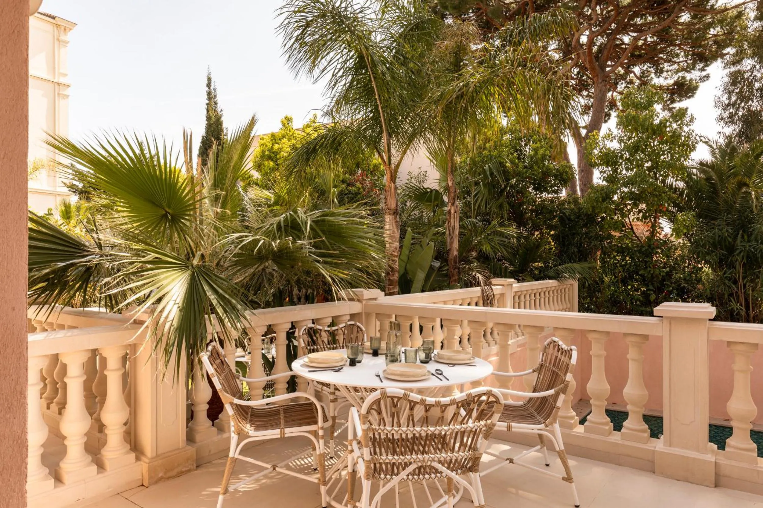 Balcony/Terrace in Maison Carla Rosa Cannes