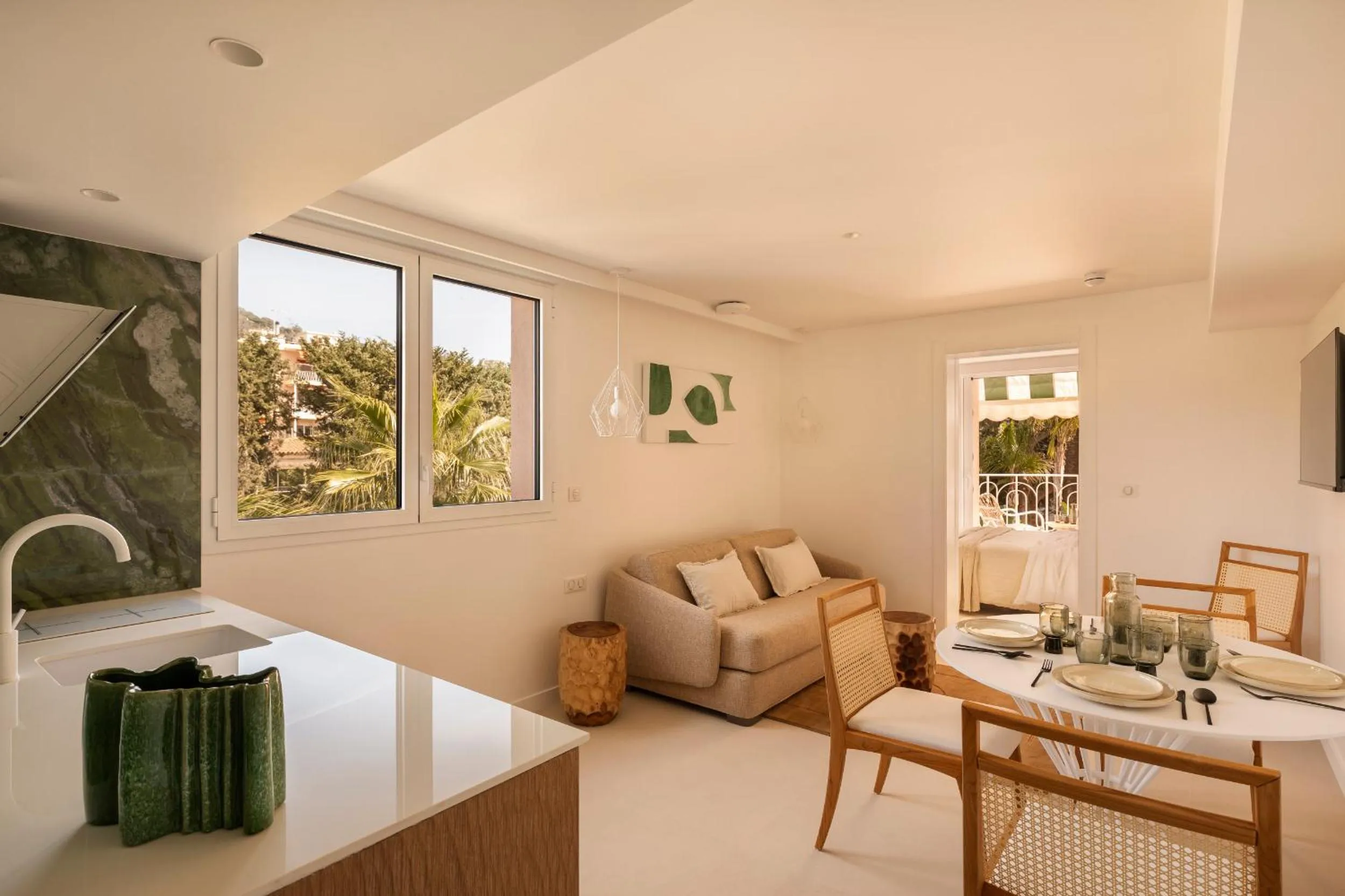 Living room in Maison Carla Rosa Cannes