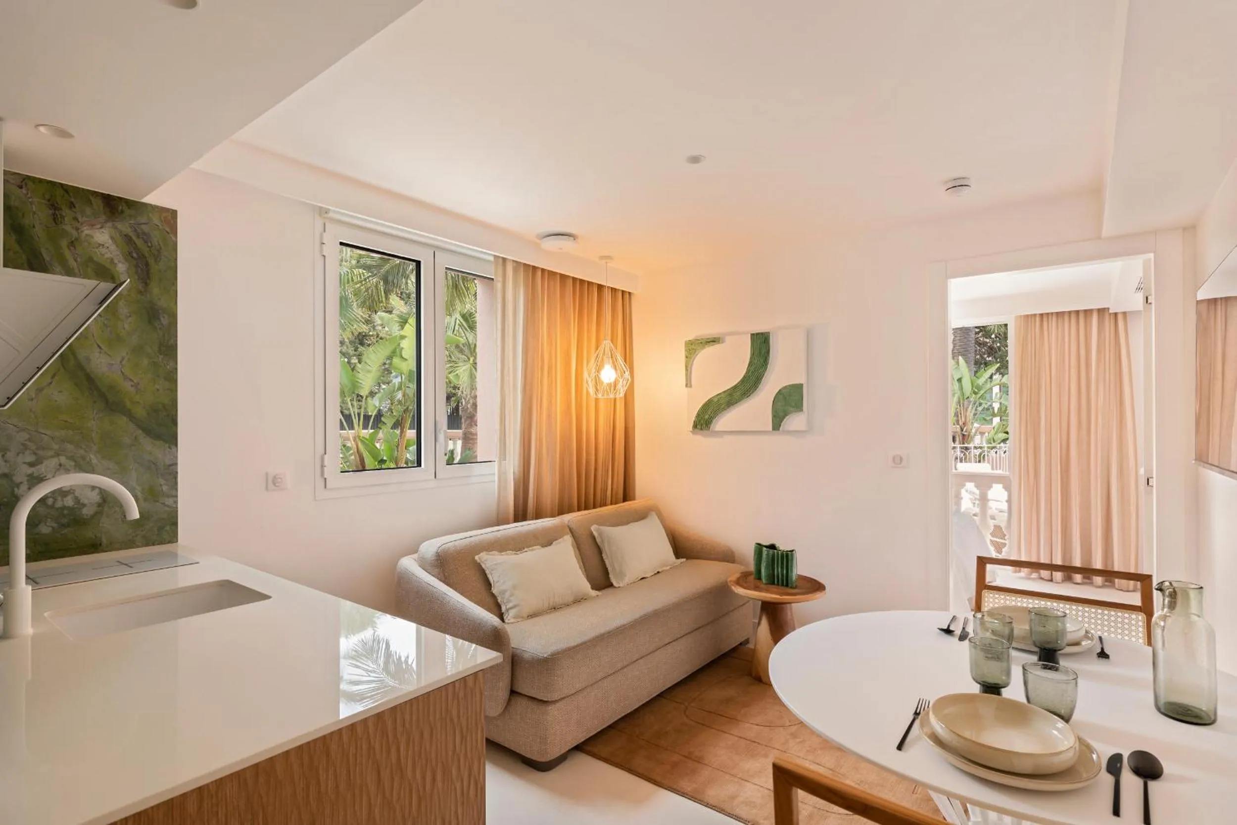 Living room in Maison Carla Rosa Cannes