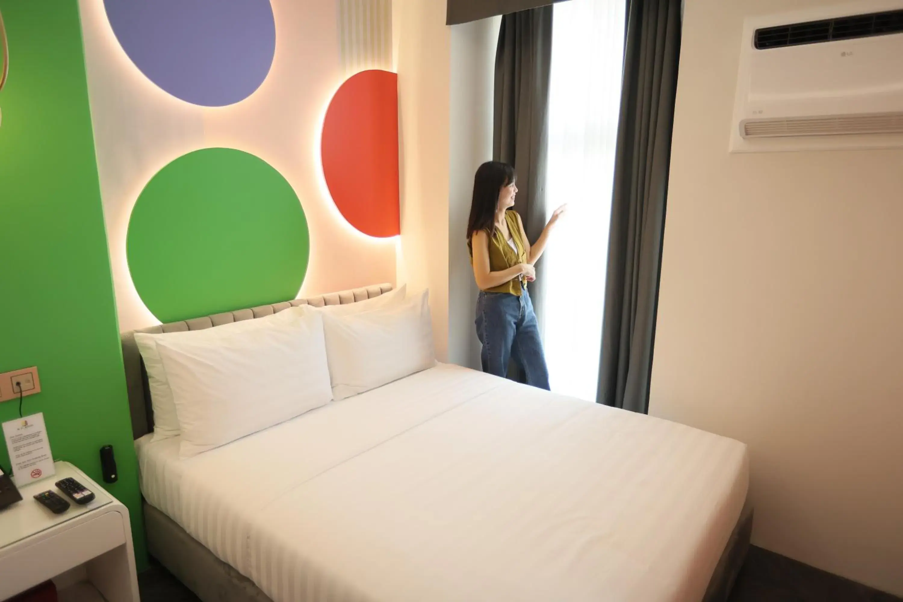 Bed in M.Y. Hotel Bed in M.Y. Hotel