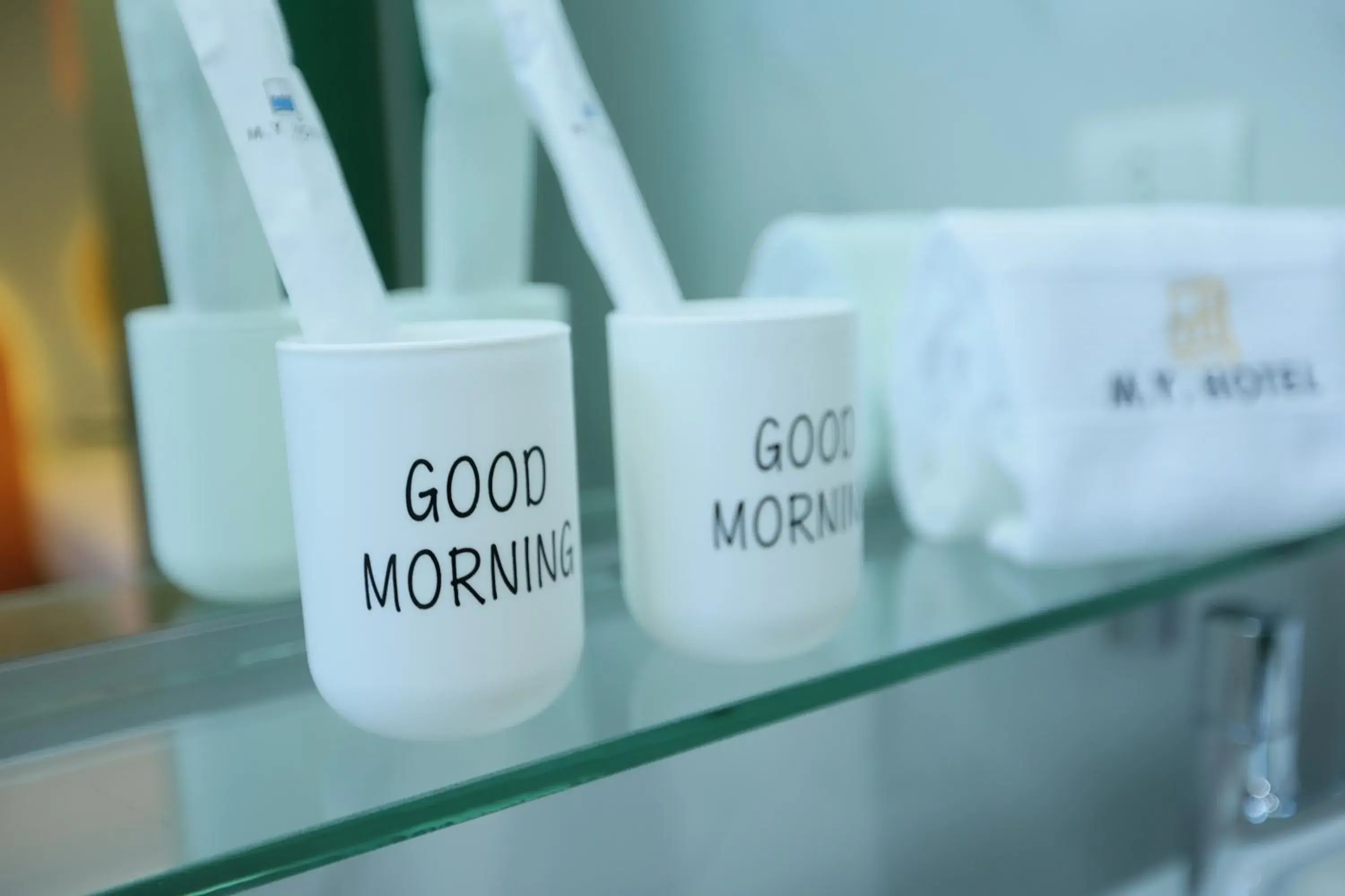 Toilet in M.Y. Hotel Toilet in M.Y. Hotel