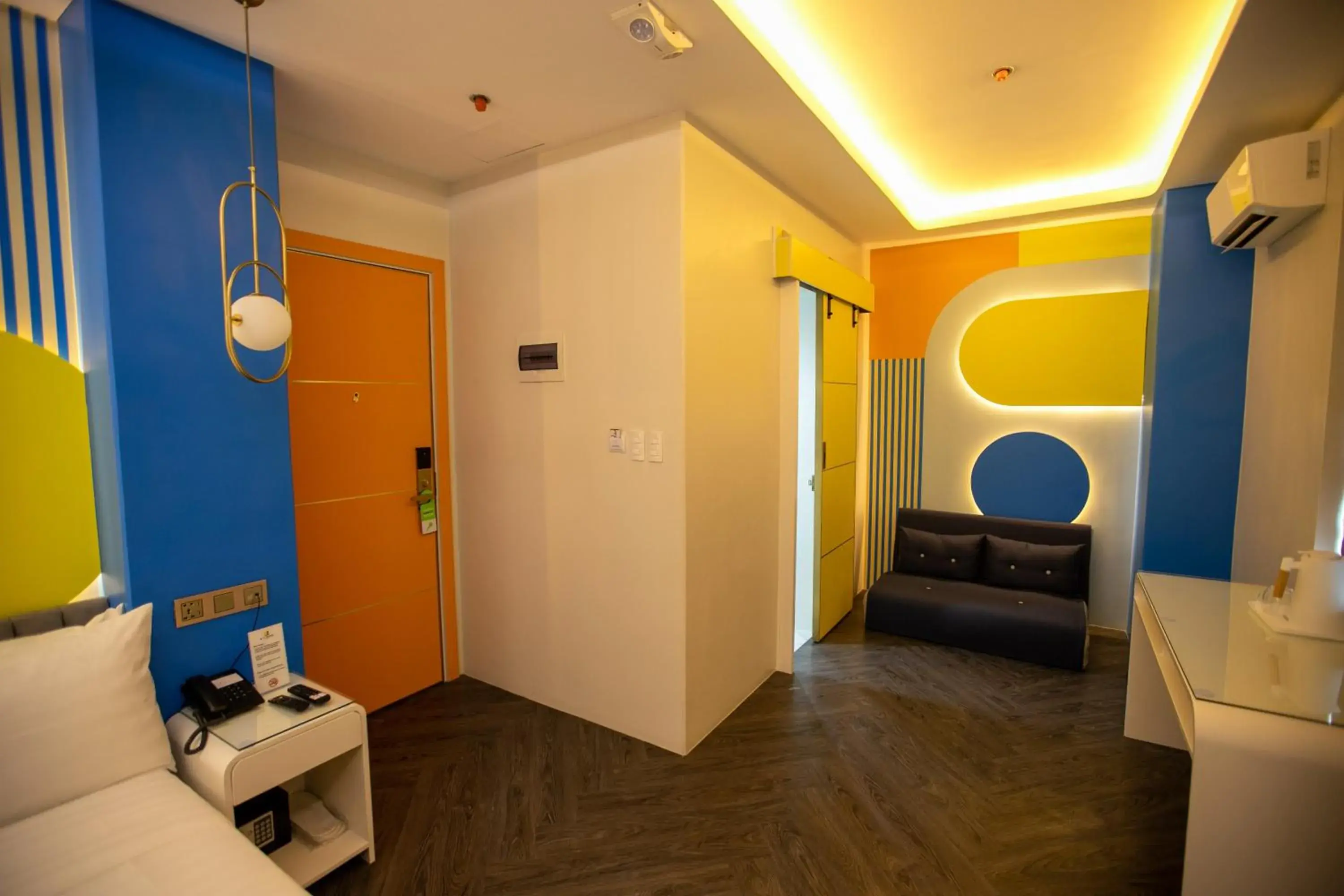 Bed in M.Y. Hotel Bed in M.Y. Hotel