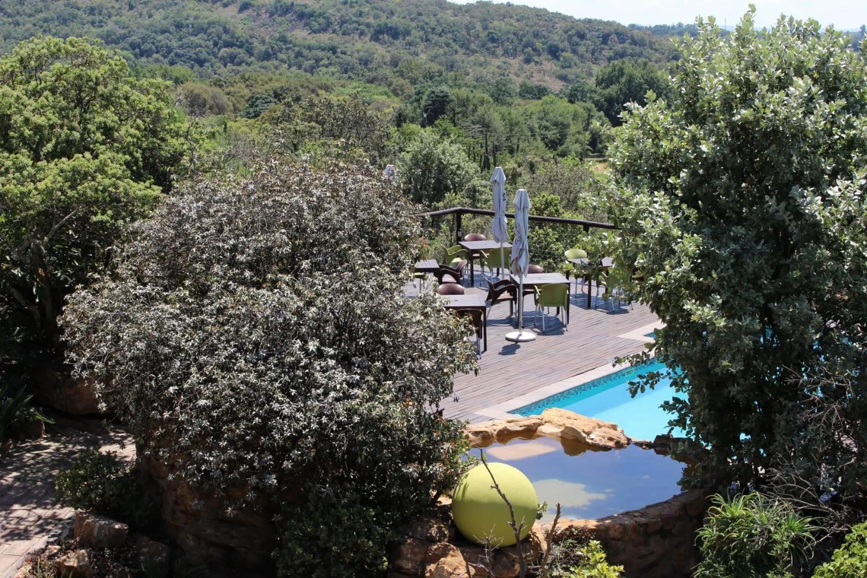 Natural landscape in Ndlovu Lodge