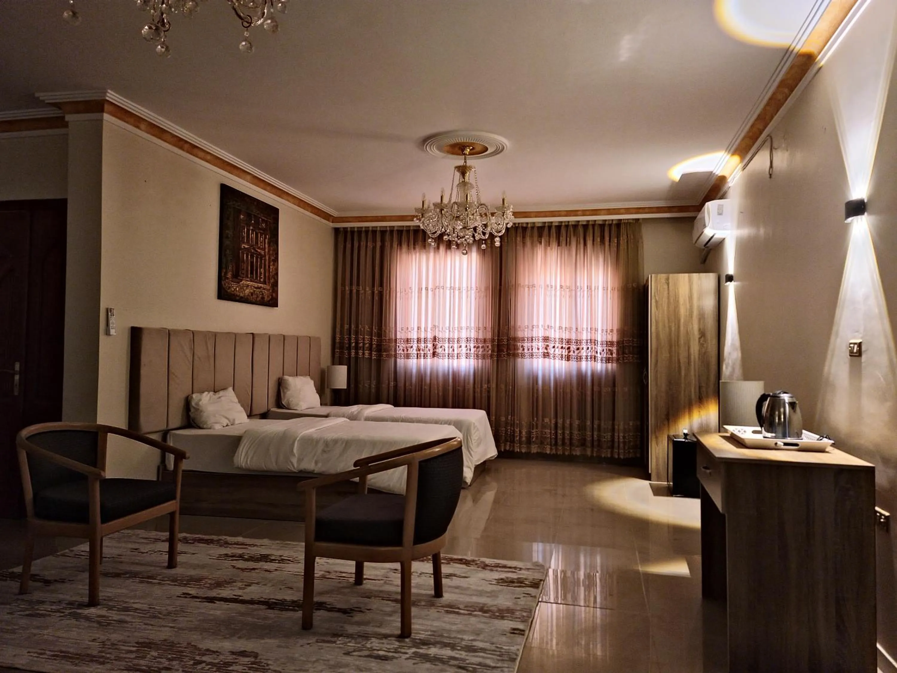 Bed in Twilight Hotel Petra