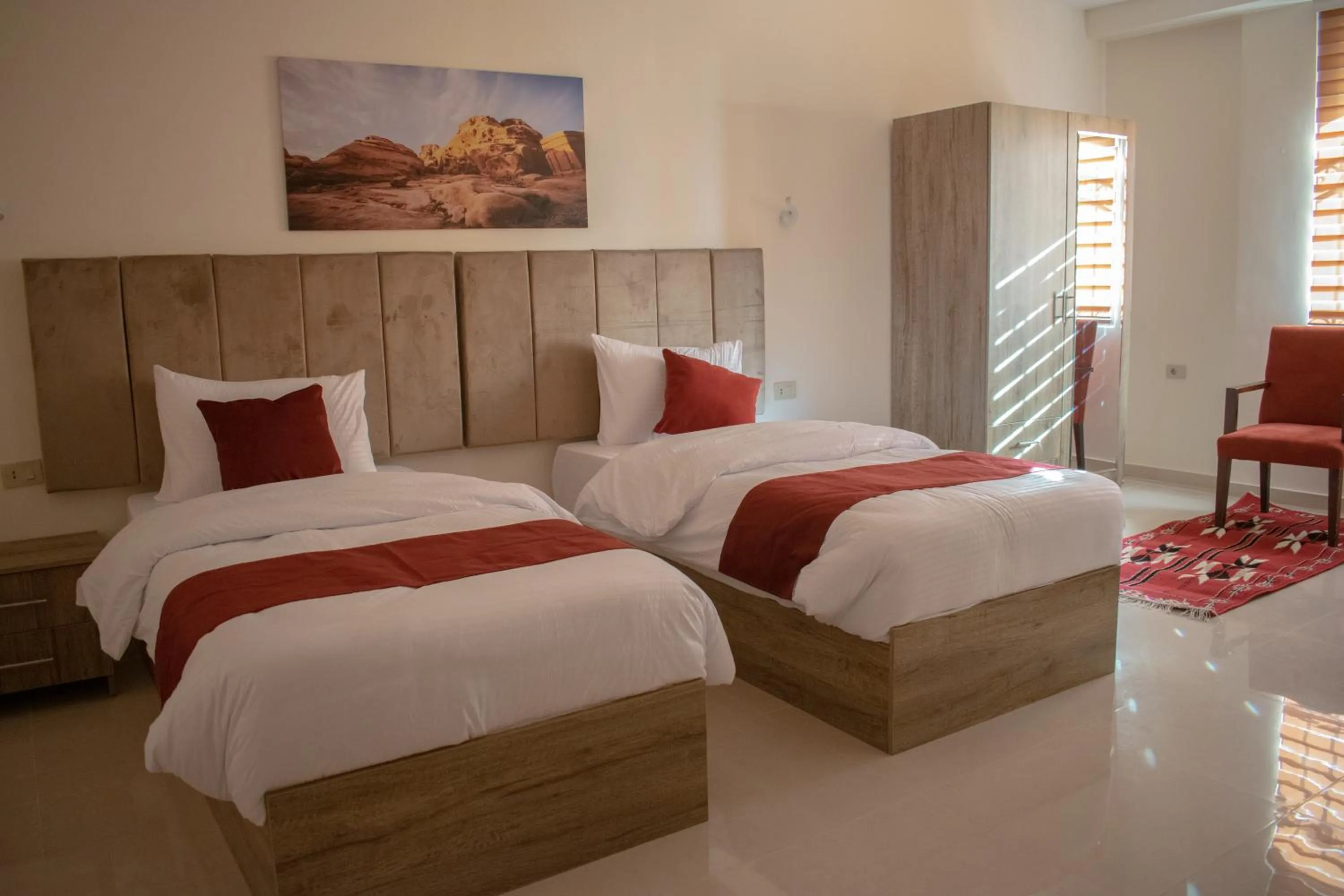 Bed in Twilight Hotel Petra