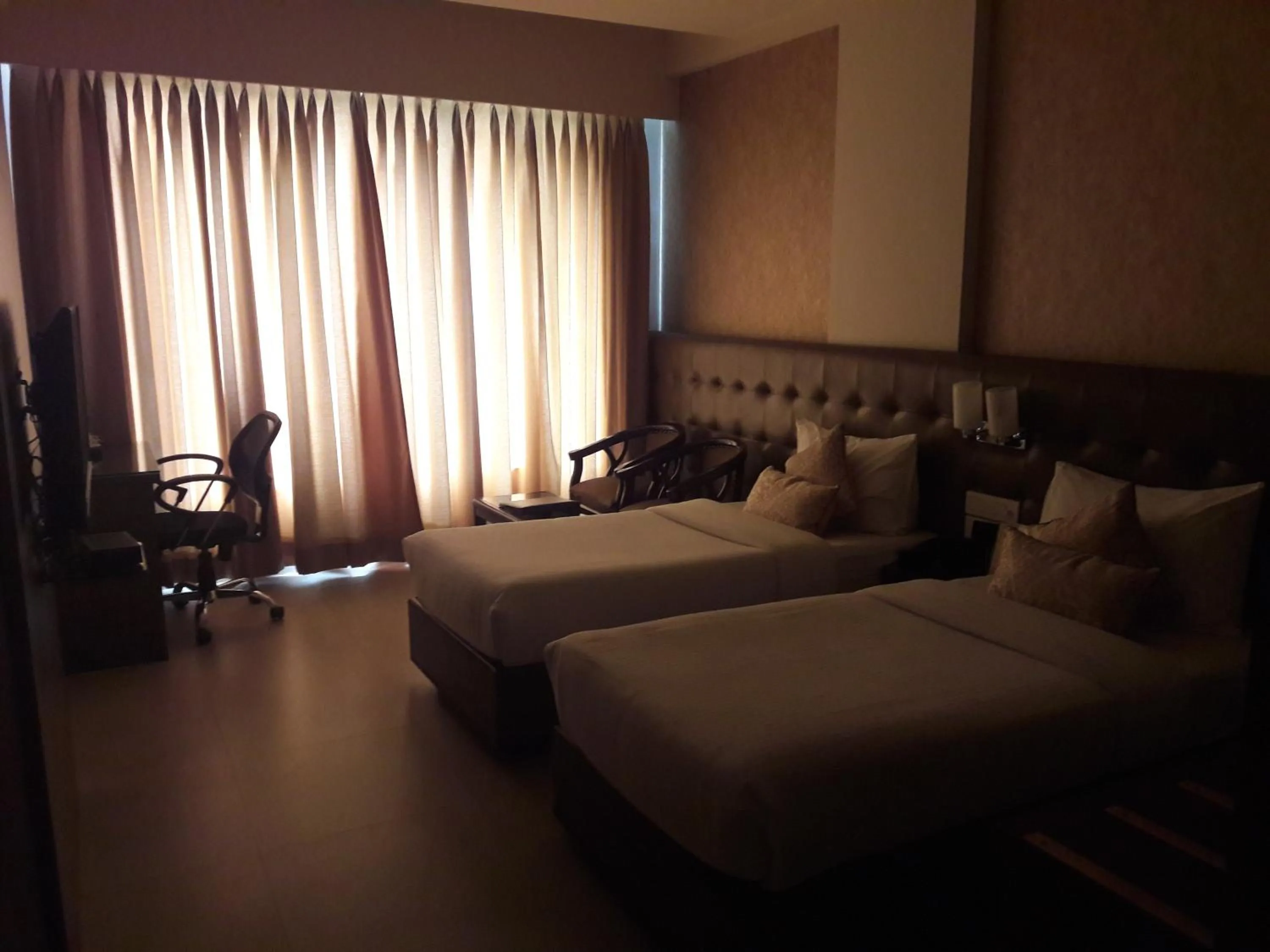 Bed in Hotel Ramaya