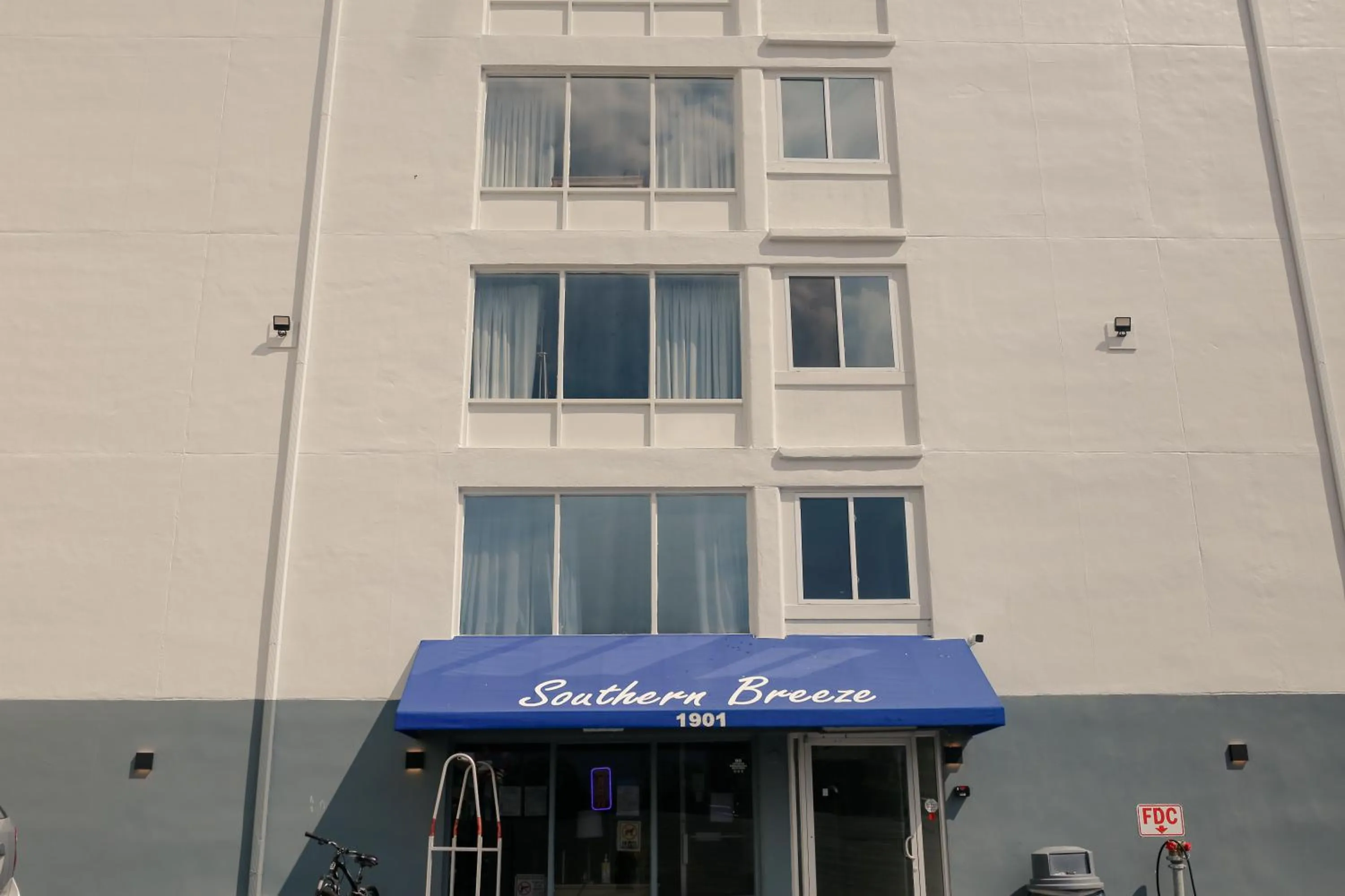 Property building in Southern Breeze Ocean Front Hotel