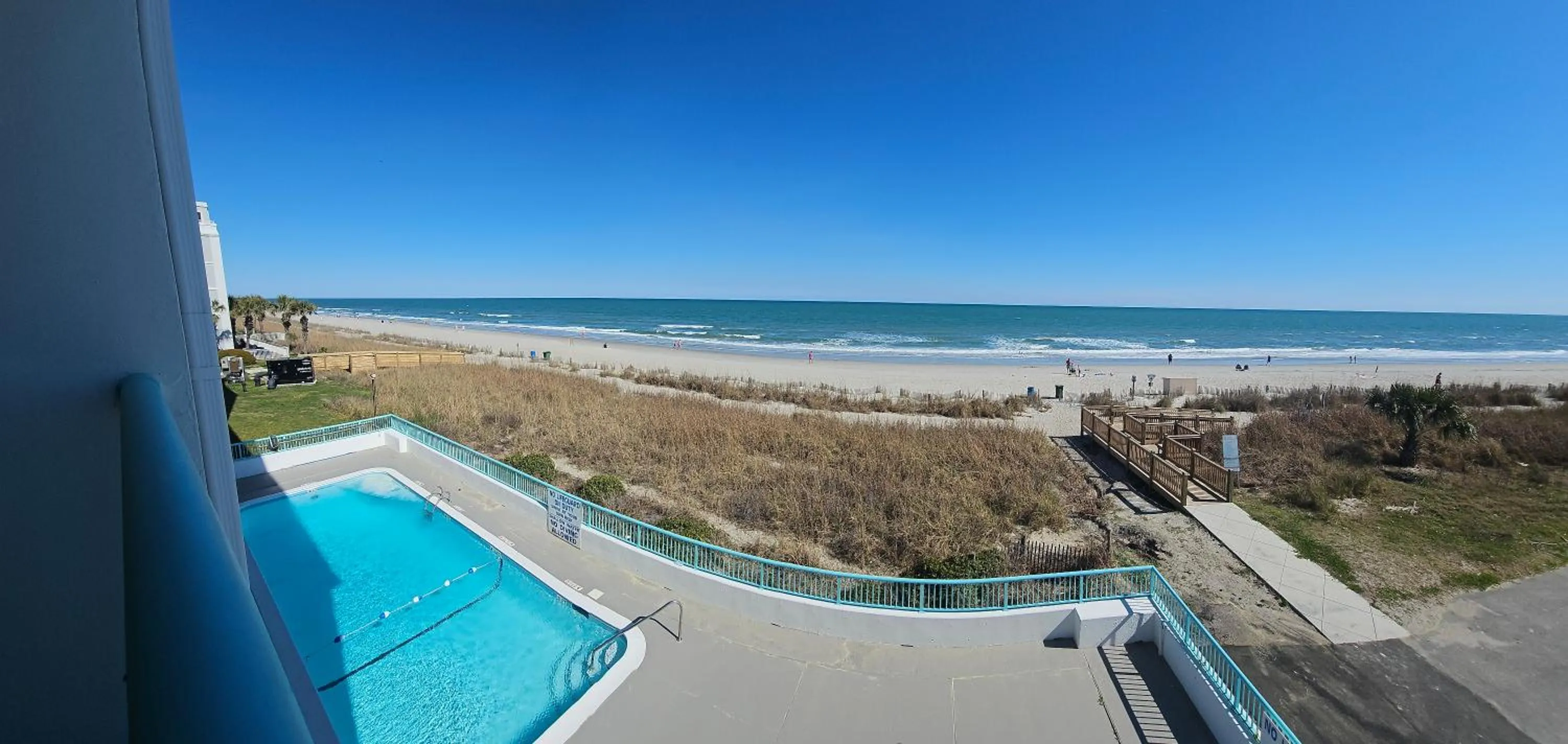 Beach in Southern Breeze Ocean Front Hotel