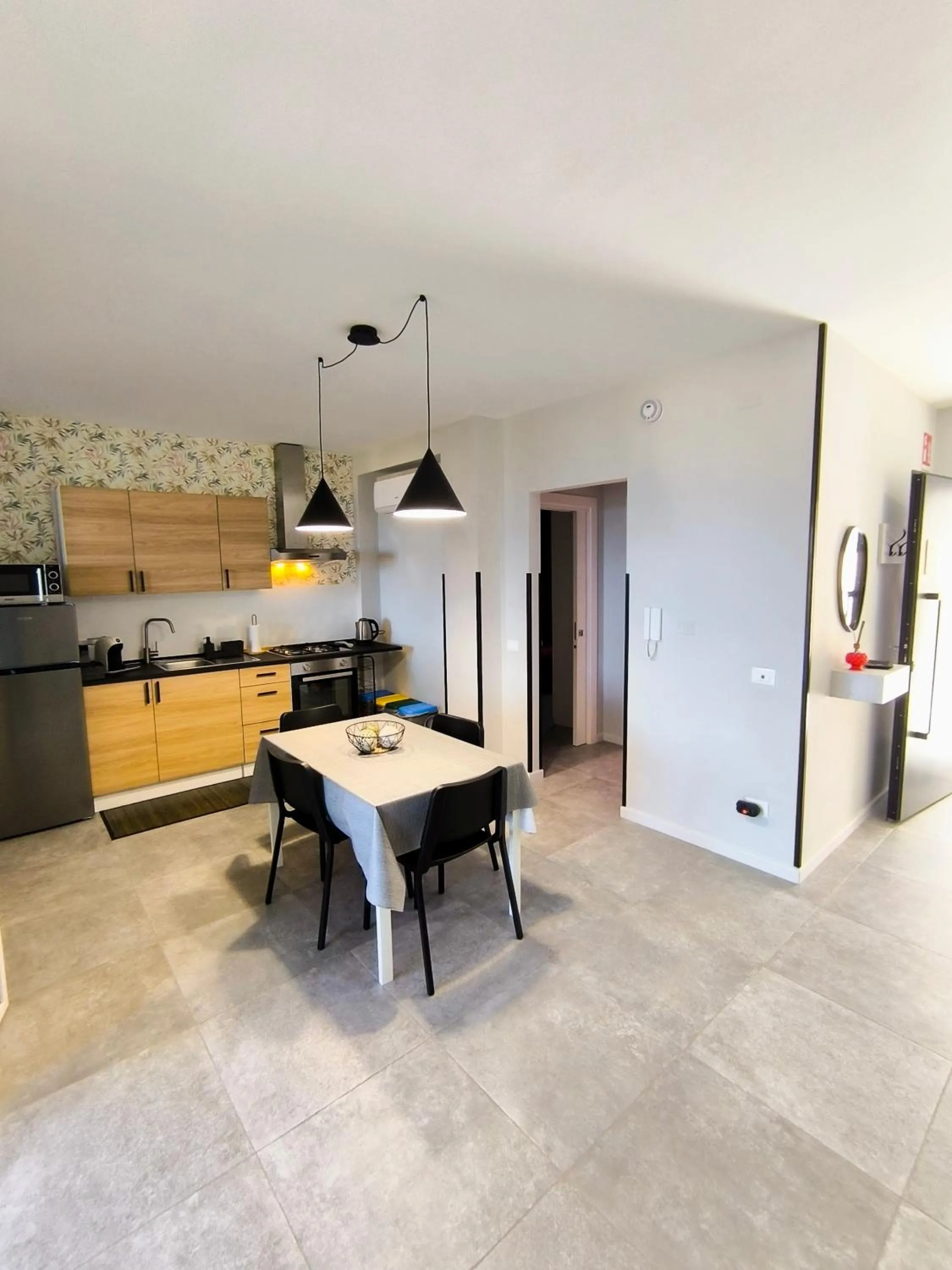 Kitchen or kitchenette in Piante del Principe Apartments