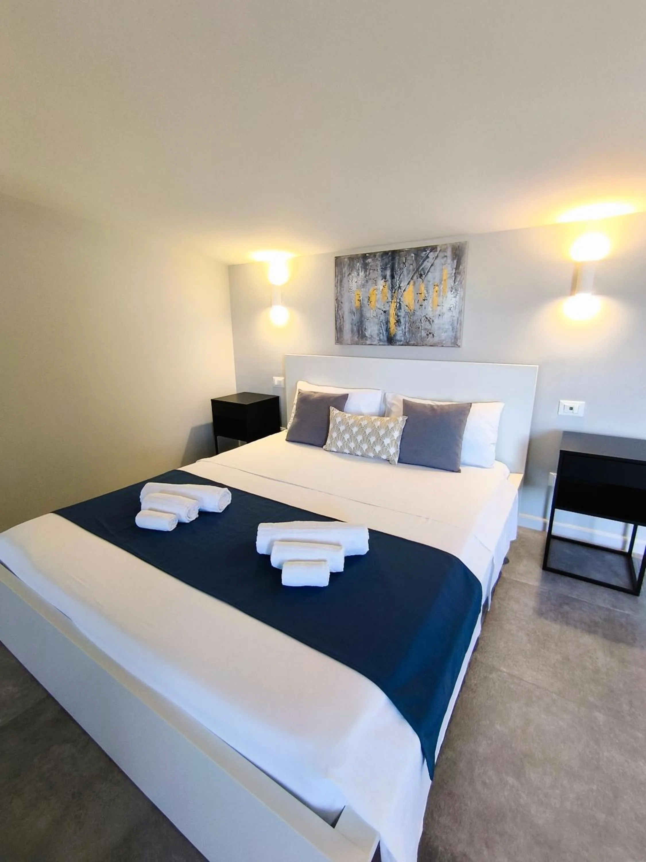 Bed in Piante del Principe Apartments