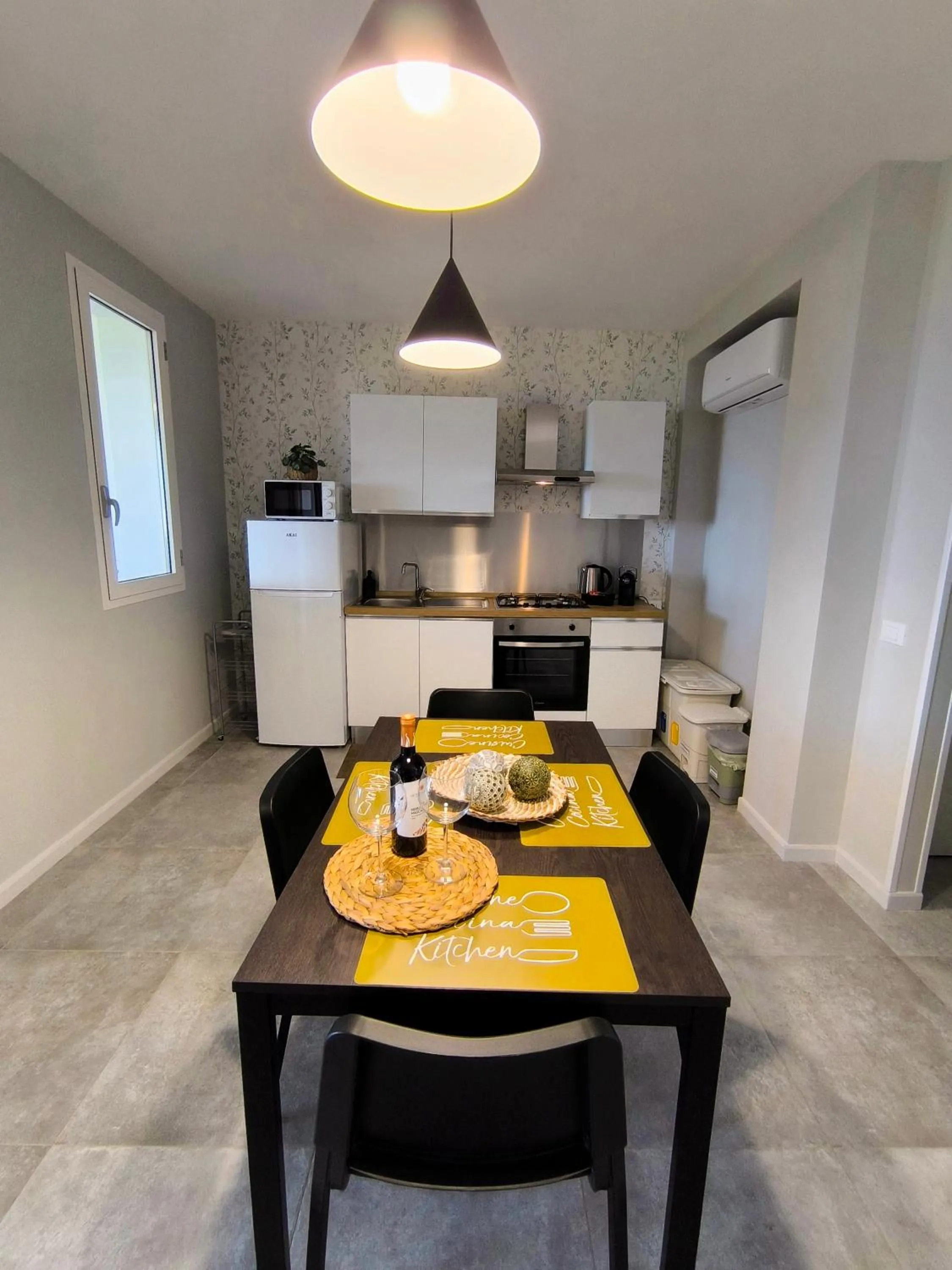 Kitchen or kitchenette in Piante del Principe Apartments