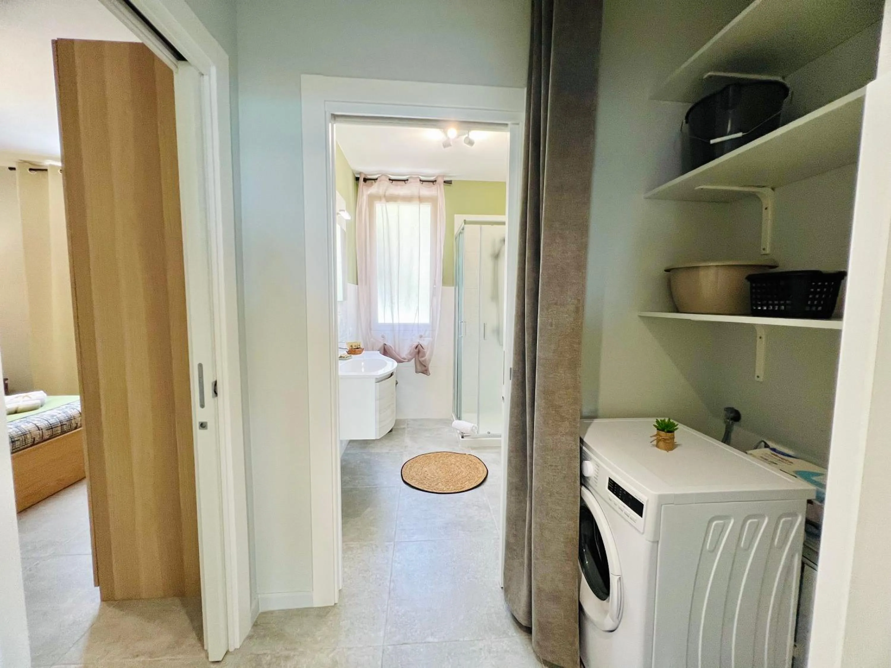 Bathroom in Piante del Principe Apartments