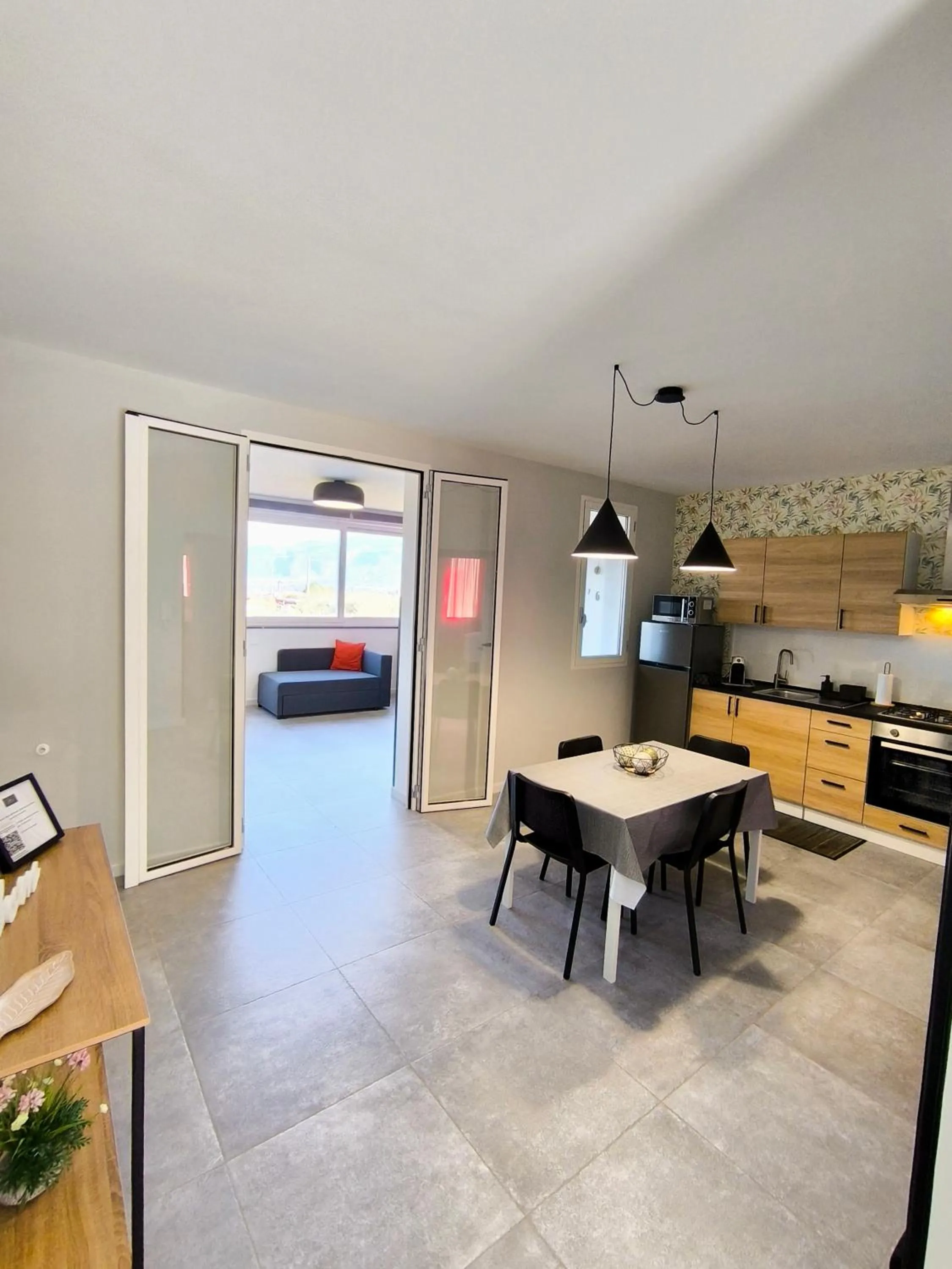 Kitchen or kitchenette in Piante del Principe Apartments