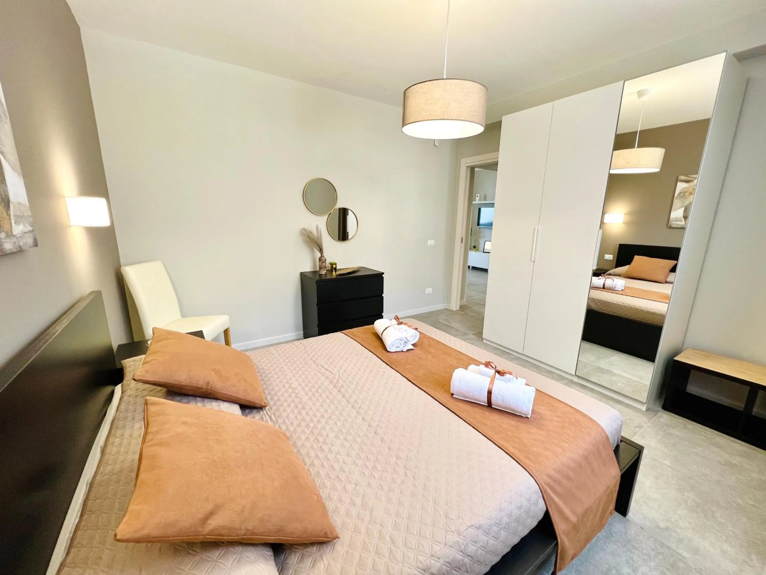 Bedroom, Bed in Piante del Principe Apartments