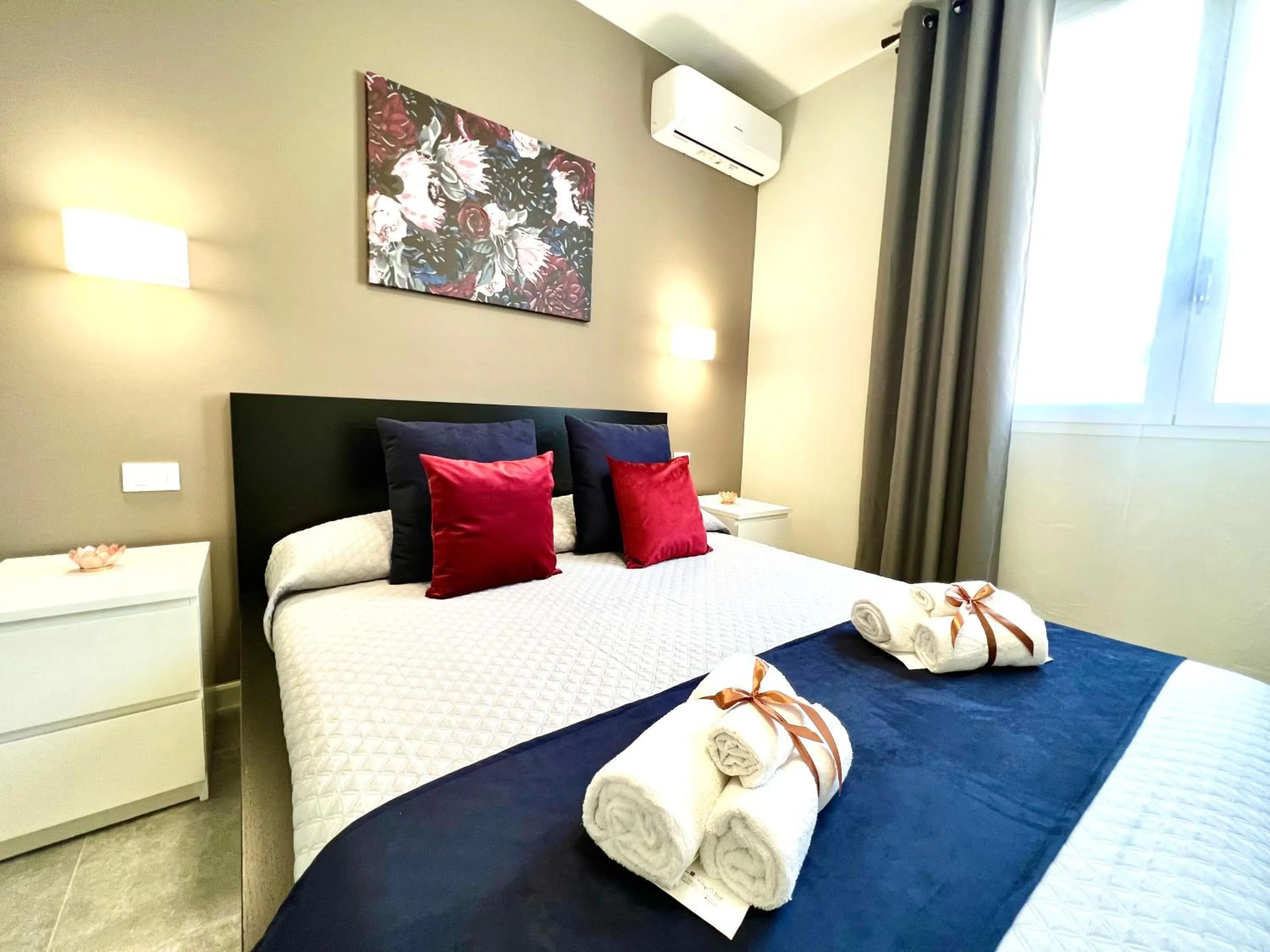Bed in Piante del Principe Apartments