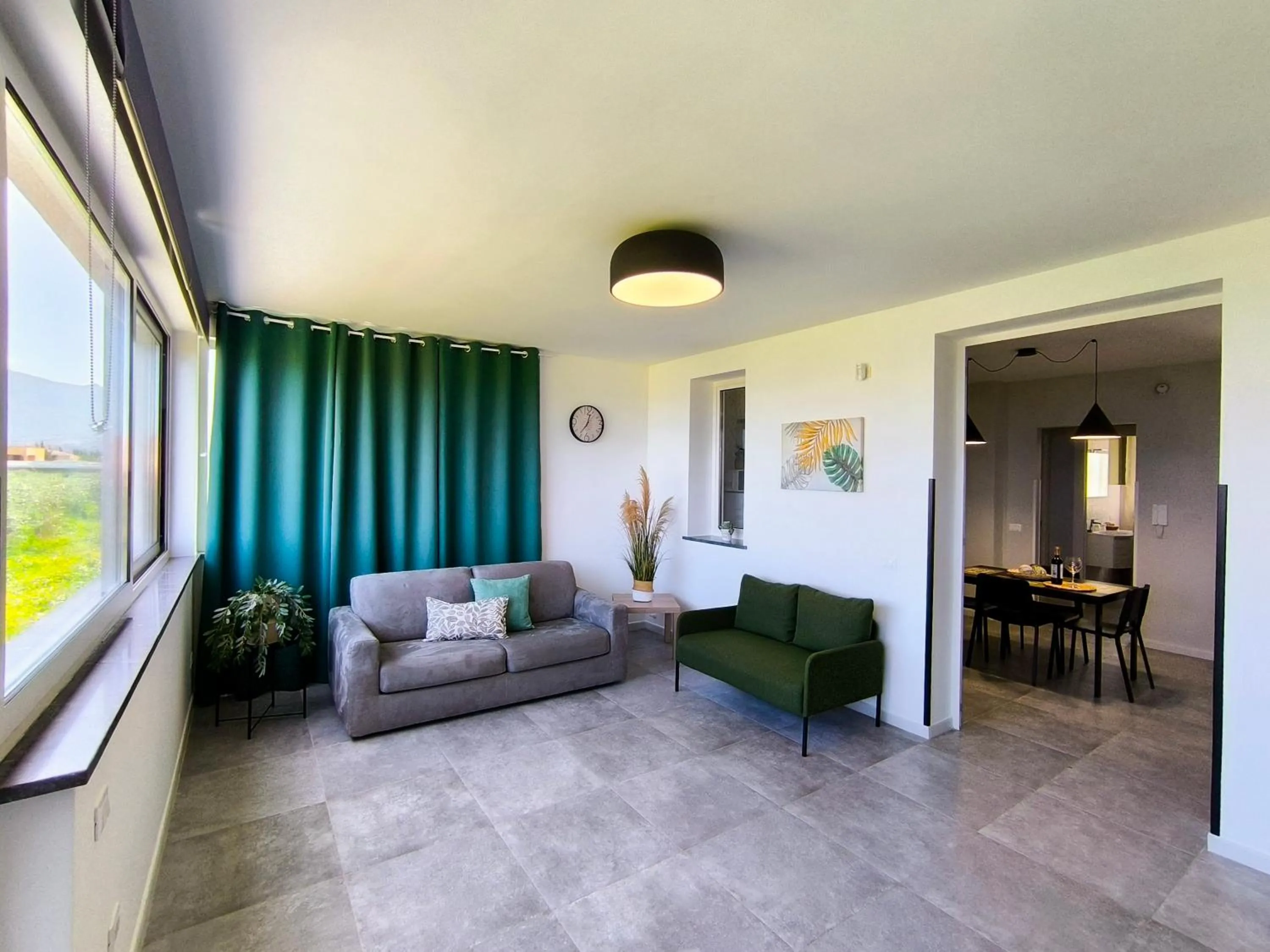 Living room in Piante del Principe Apartments