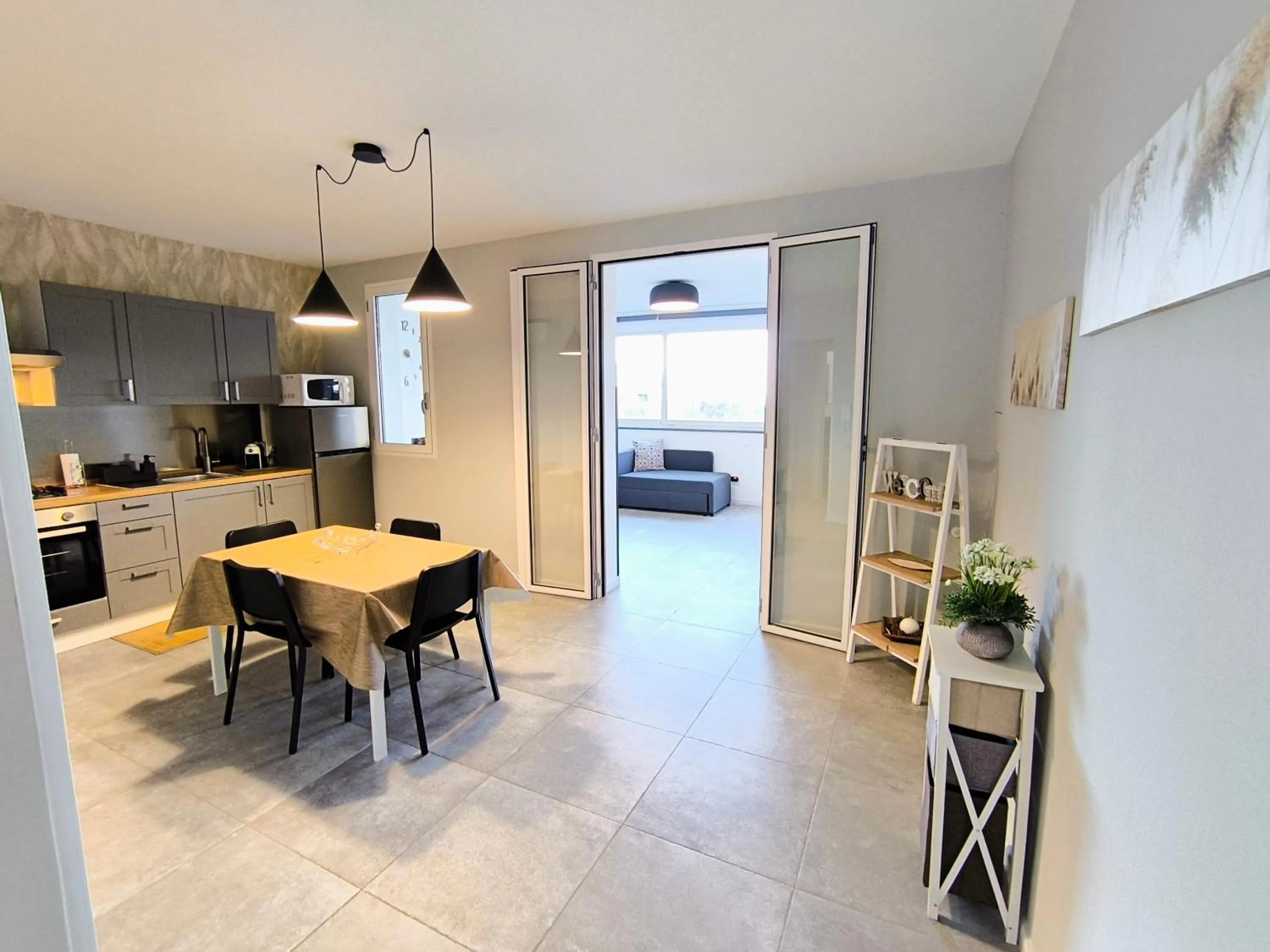 Kitchen or kitchenette in Piante del Principe Apartments
